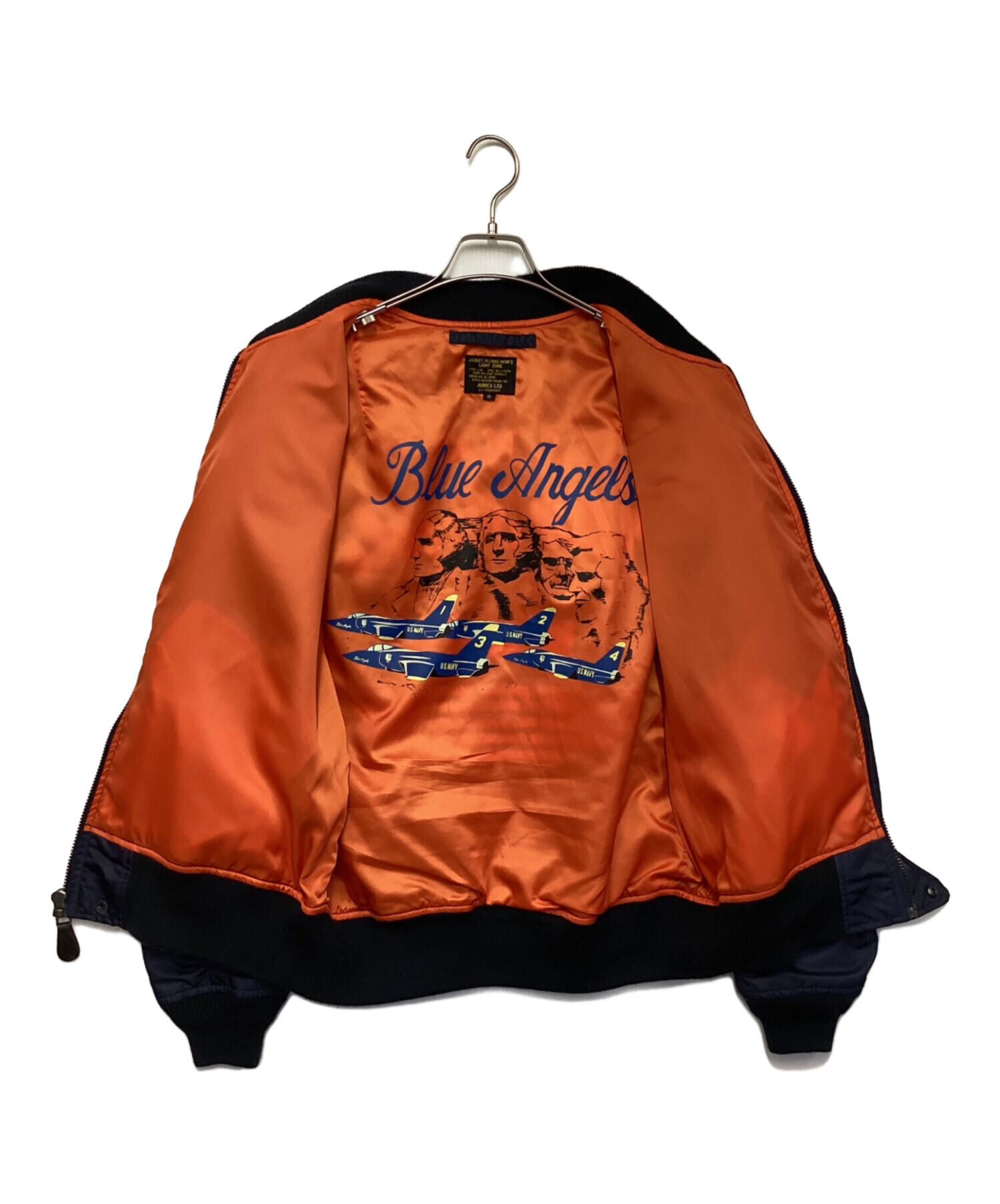 【激レア】L-2B フライトジャケット BLUE ANGELS AVIREX AVIREX 15％オフ！AVIREX(アヴィレックス) L-2 Flight Jacket