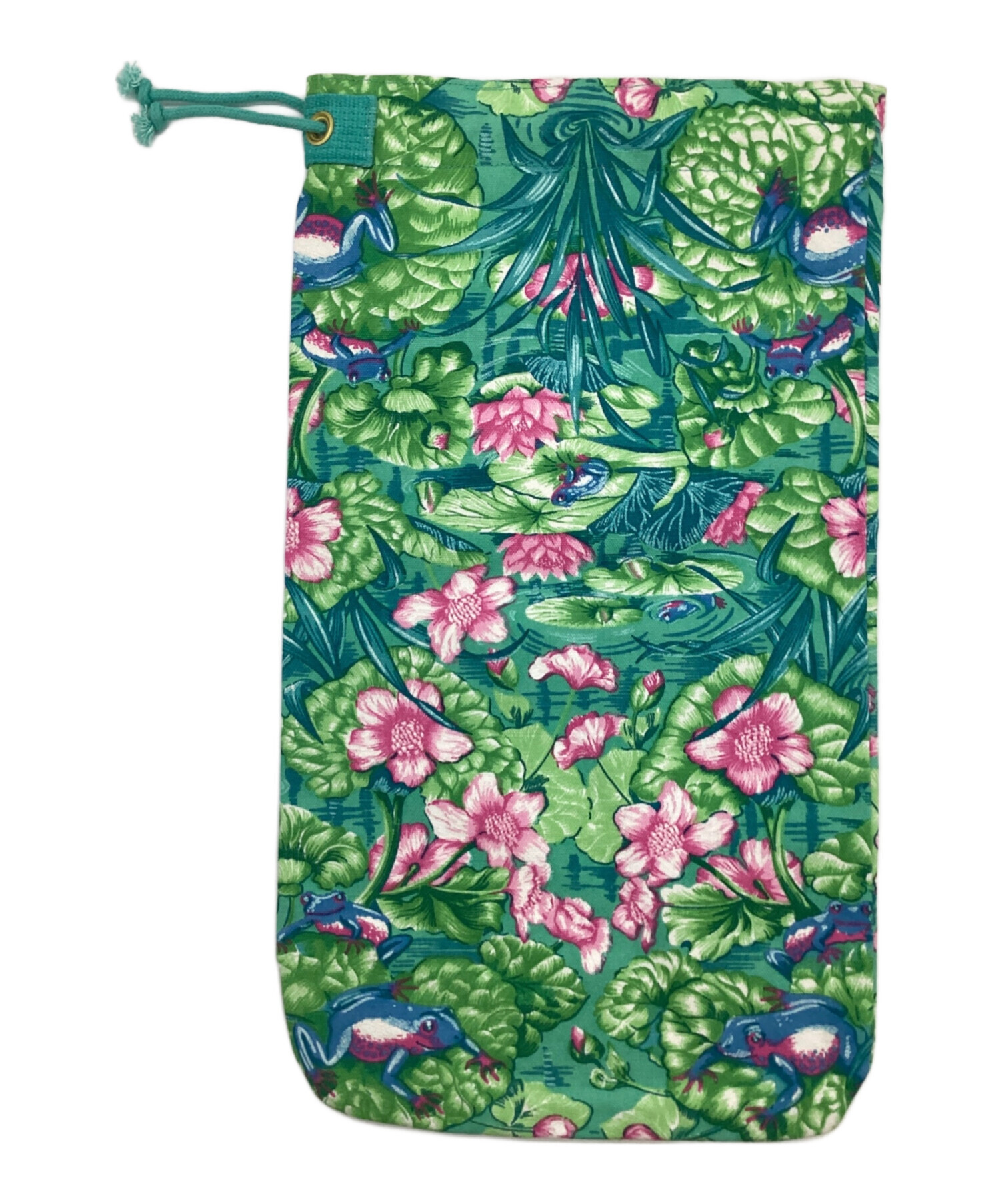 中古・古着通販】HERMES (エルメス) 巾着 グリーン｜ブランド・古着