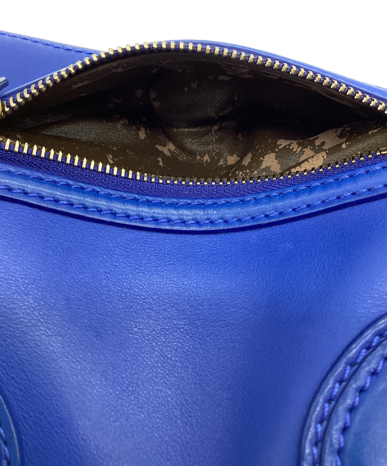 中古・古着通販】CELINE (セリーヌ) ラゲージ ミニショッパー ブルー