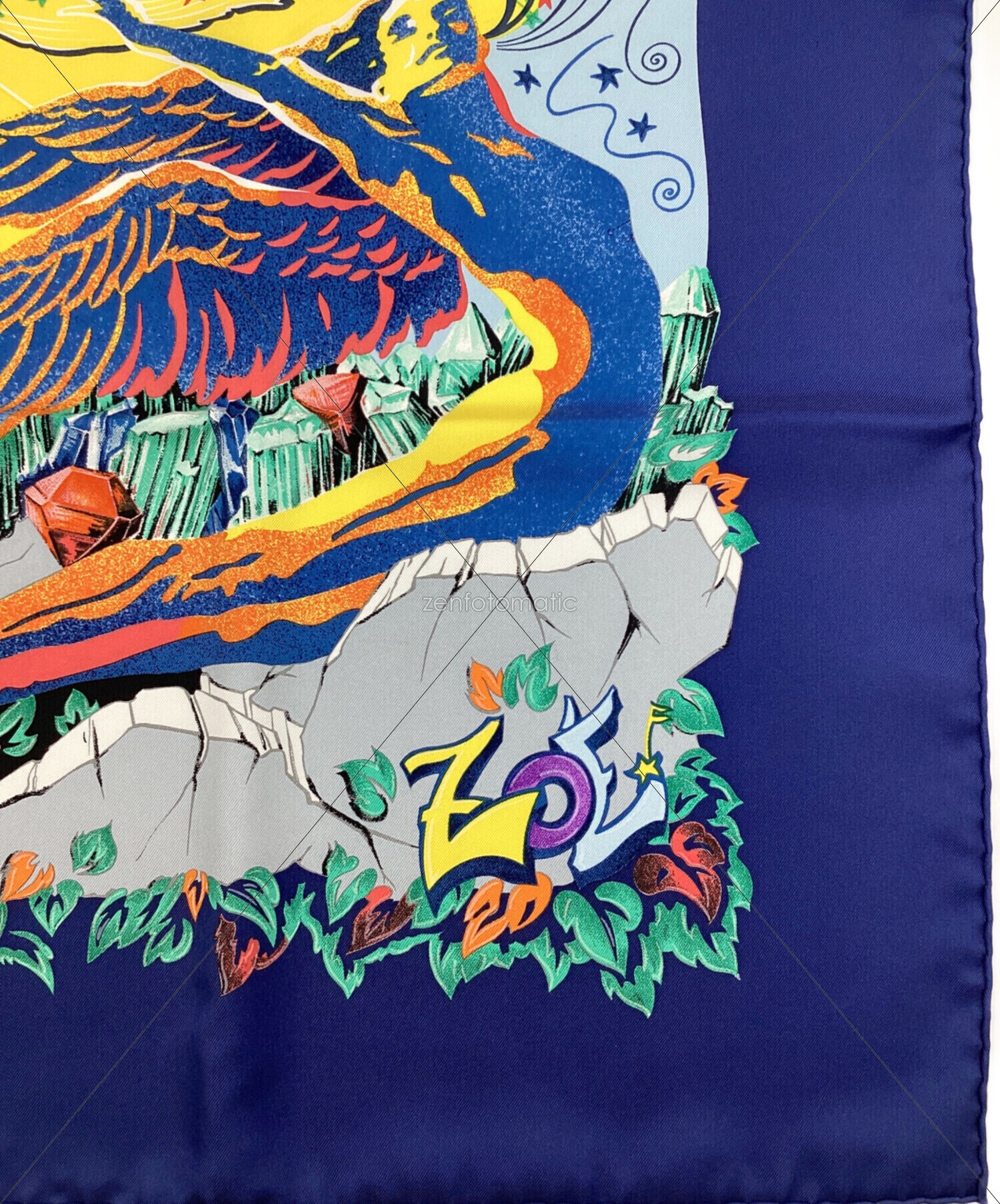 HERMES×THE ALFEE コラボ　カレ【AUBE】 ＆ サイン入りフォト HERMES×THE ALFEE コラボ カレ【AUBE】 ＆ サイン入りフォト