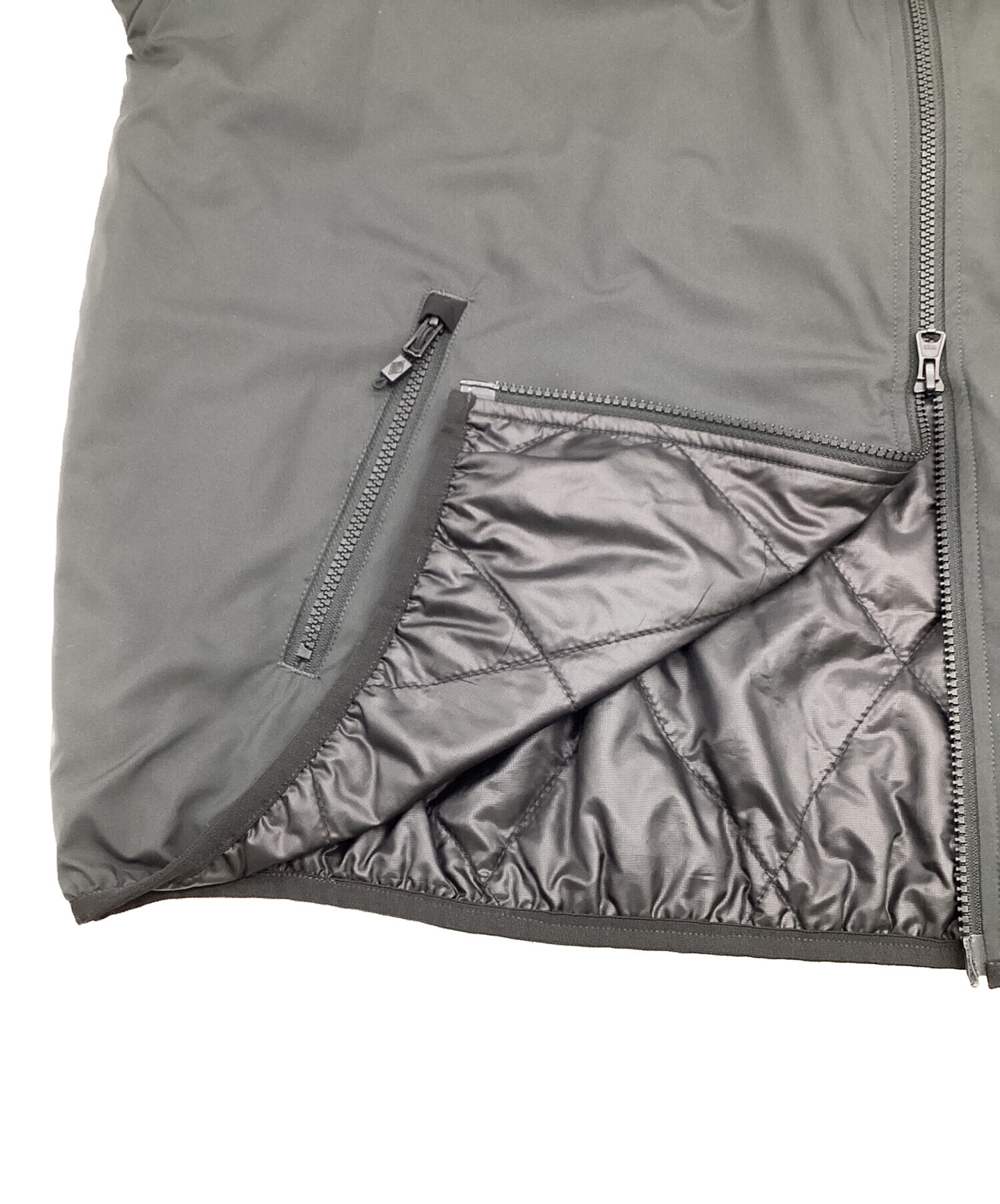 中古・古着通販】DANTON (ダントン) ポリエステルタフタ ノーカラー