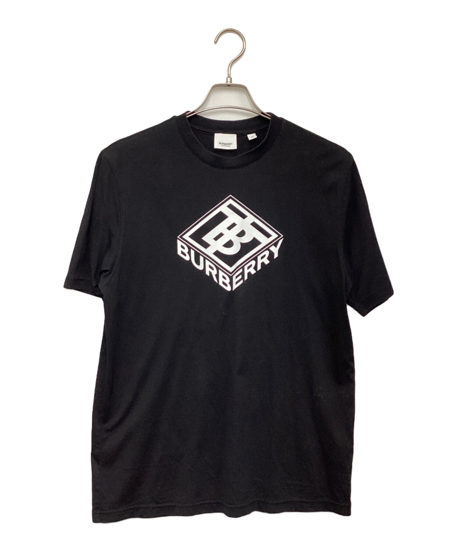 【中古】バーバリー ロンドン BURBERRY LONDON ENGLAND Tシャツ カットソー 半袖 クルーネック TBロゴ M 白 BURBERRY LONDON ENGLAND バーバリー Tシャツ 中古・古着通販