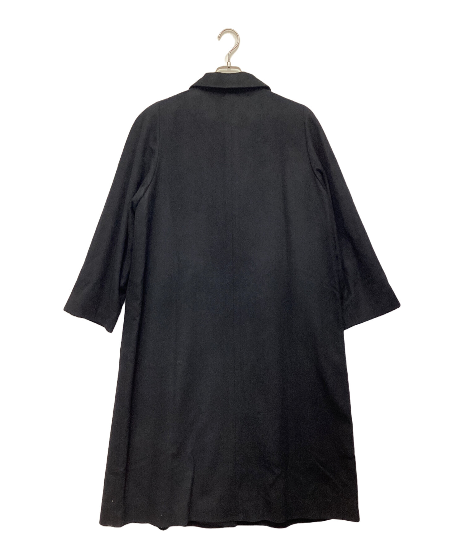 中古・古着通販】Cathelin (カトラン) カシミヤコート ブラック サイズ 