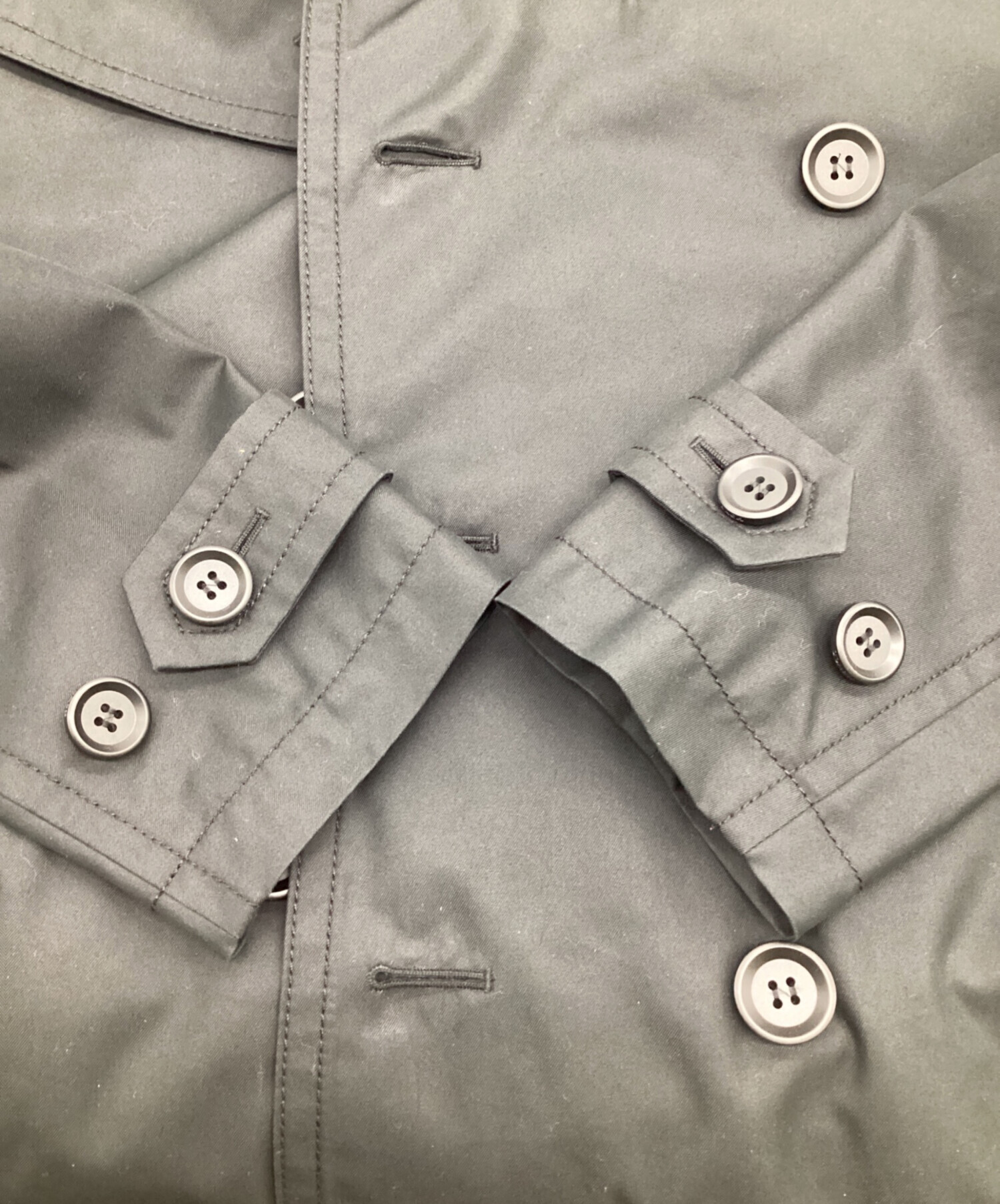 コーチ　コート サイズ　175/96Ａ 中古・古着通販】COACH (コーチ) トレンチコート ブラック サイズ:S