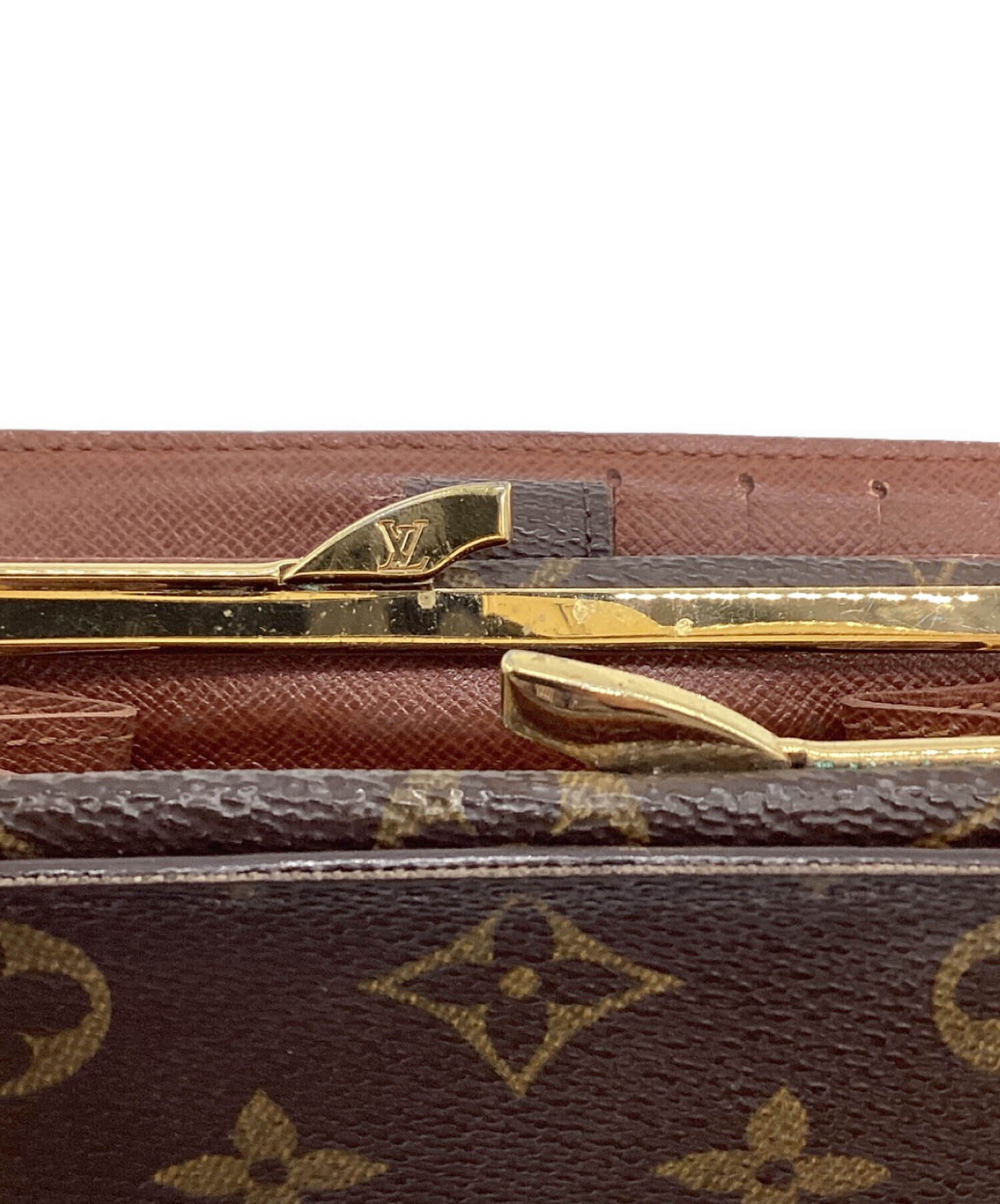 【中古】ルイ・ヴィトン LOUIS VUITTON ポルトフォイユ・ヴィエノワ 中古・古着通販】LOUIS VUITTON (ルイ ヴィトン) モノグラム