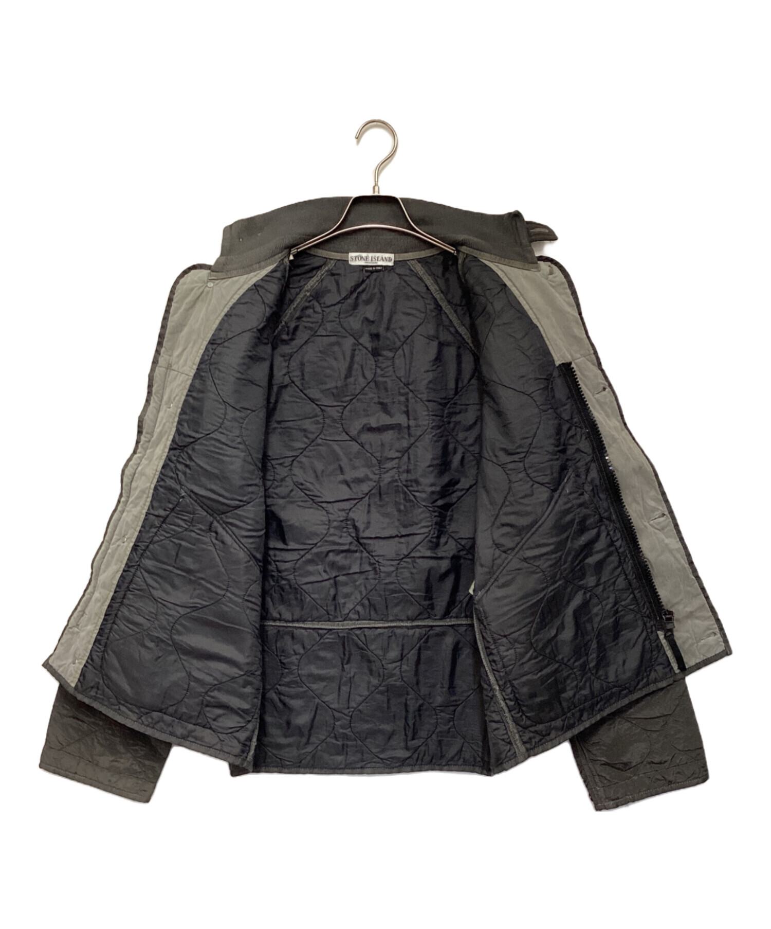 ＜美品＞STONE  ナイロンメタルジャケット　XL 美品＞STONE ISLAND ナイロンメタルジャケット XL ストーン