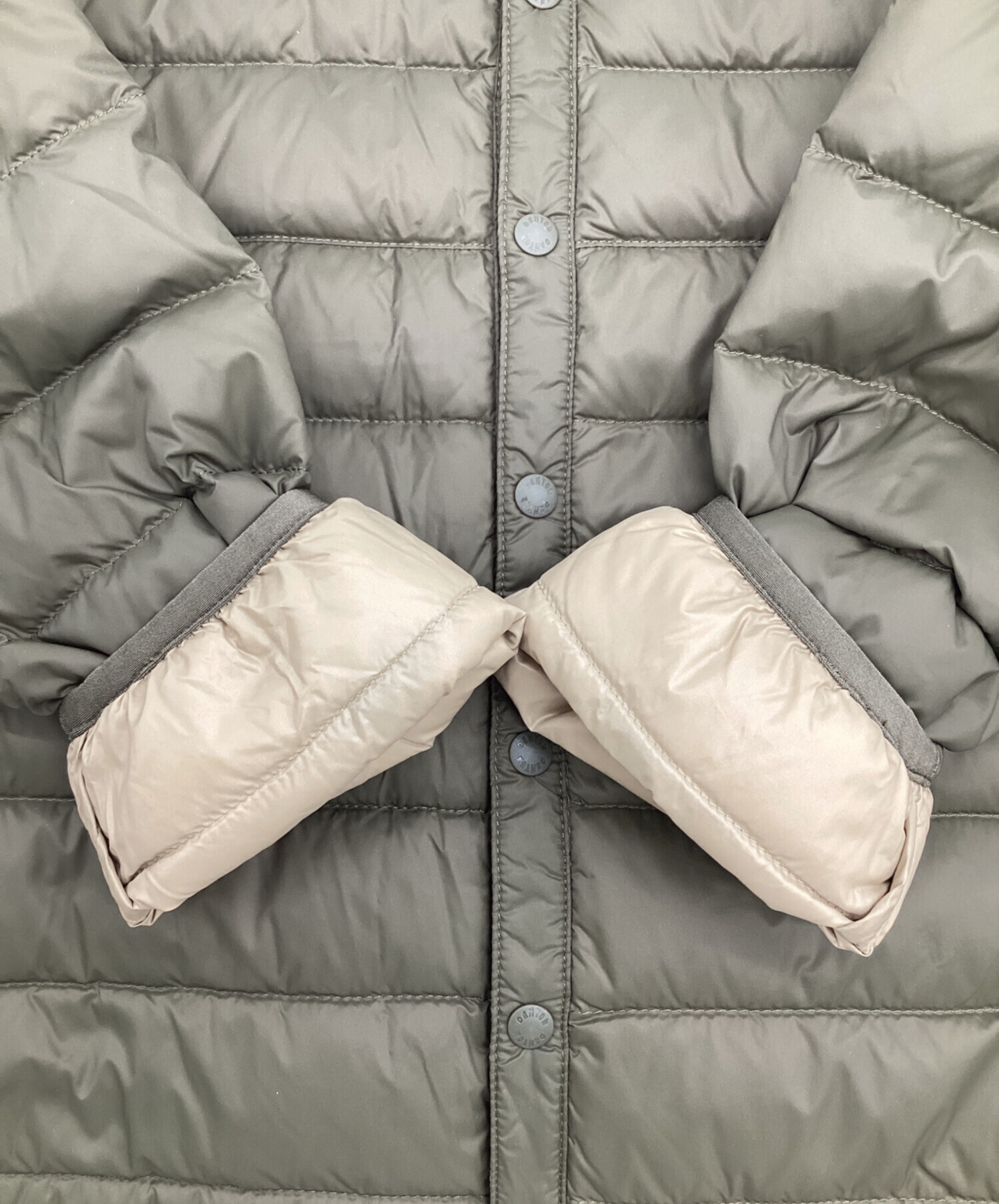 中古・古着通販】DANTON (ダントン) インナー ダウン クルーネック