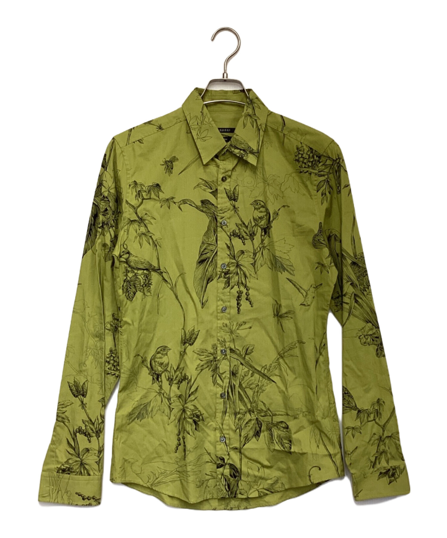 中古・古着通販】GUCCI (グッチ) ロング スリーブ シャツ グリーン