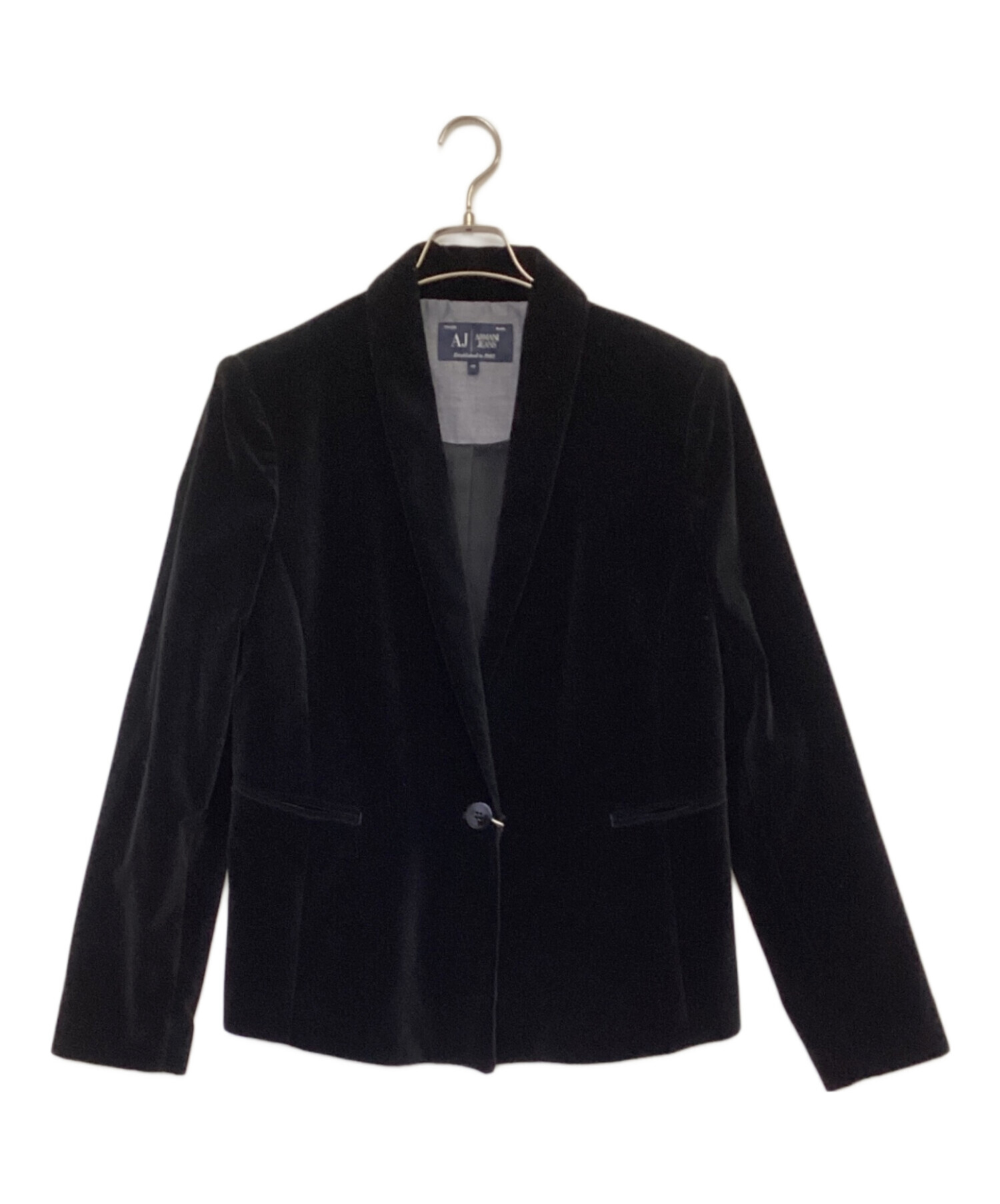 中古・古着通販】ARMANI JEANS (アルマーニジーンズ) ベロアジャケット 