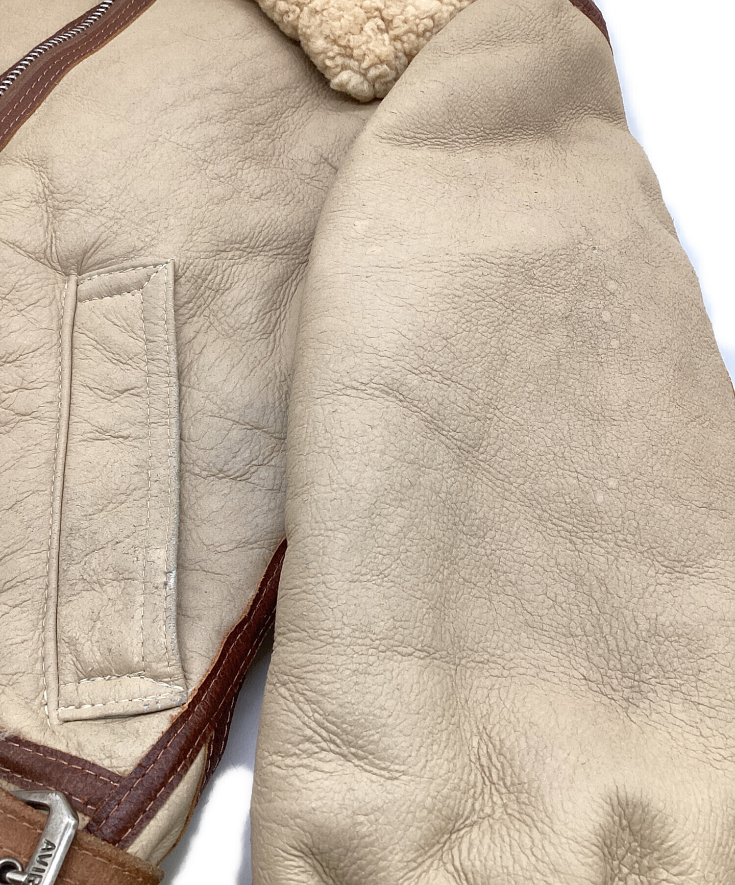 中古・古着通販】AVIREX (アヴィレックス) B-3ジャケット ベージュ