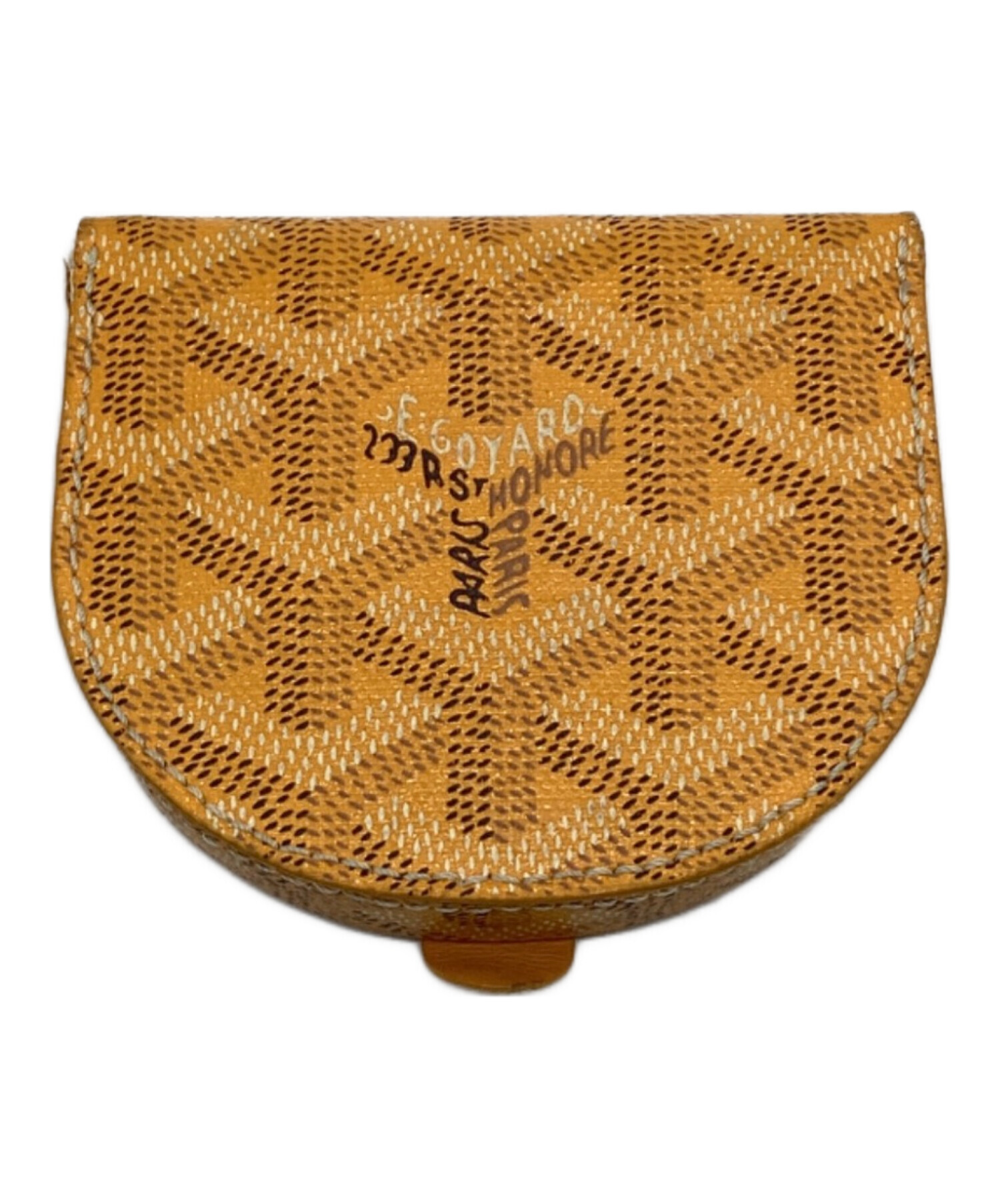 中古・古着通販】GOYARD (ゴヤール) コインケース イエロー｜ブランド 