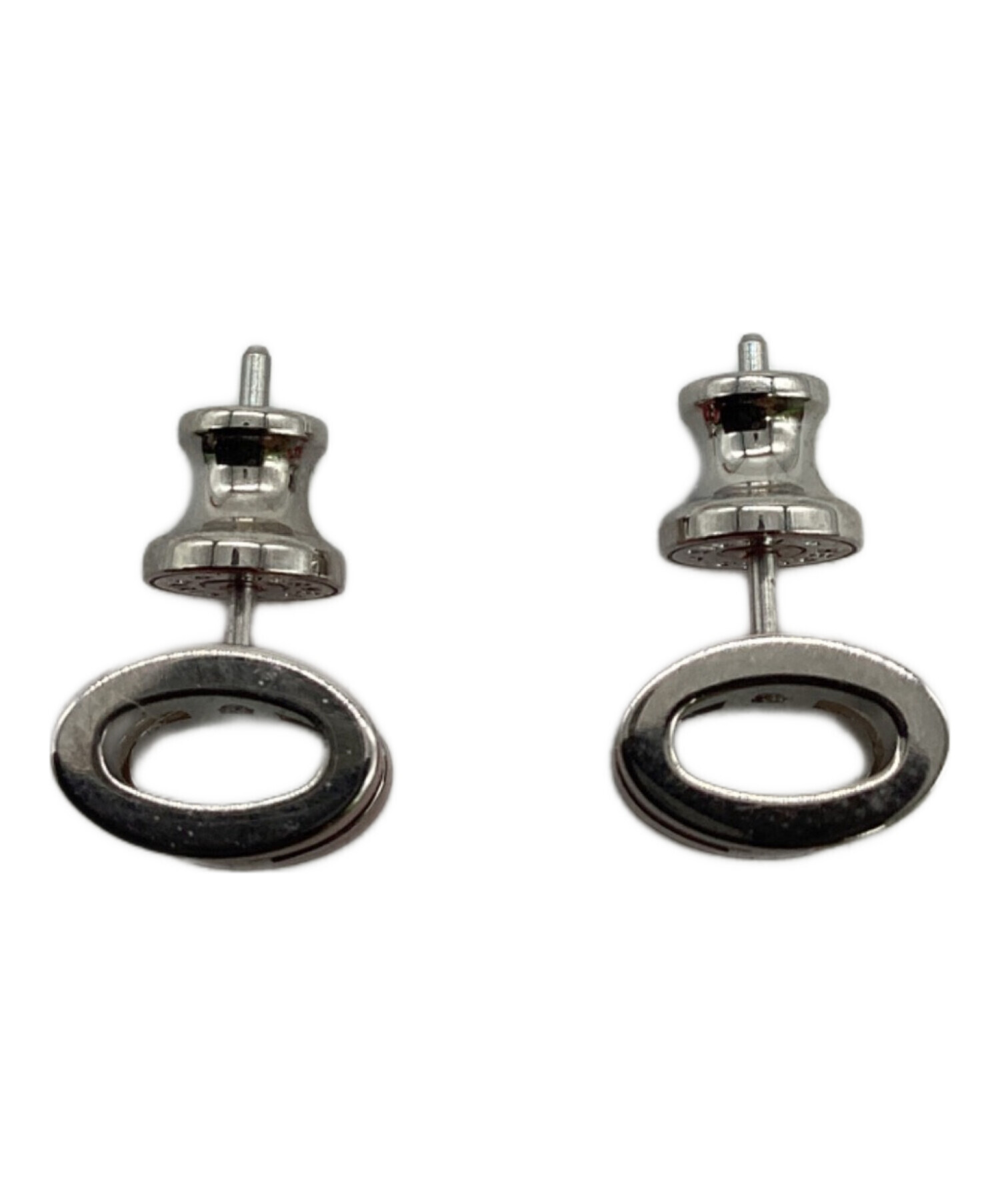 中古・古着通販】HERMES (エルメス) ミニポップHピアス ピンク