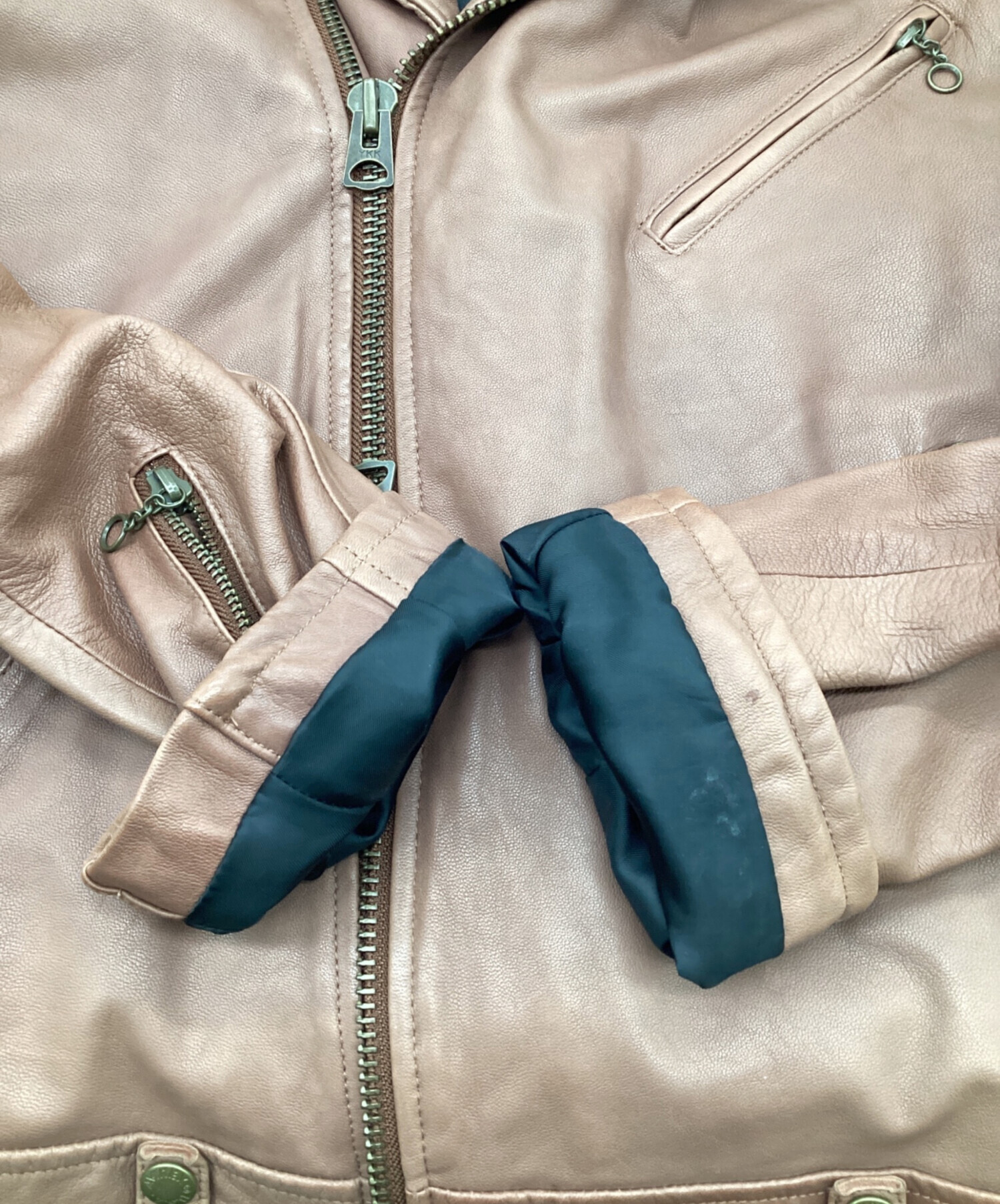 中古・古着通販】AVIREX (アヴィレックス) シープ ダブルライダース