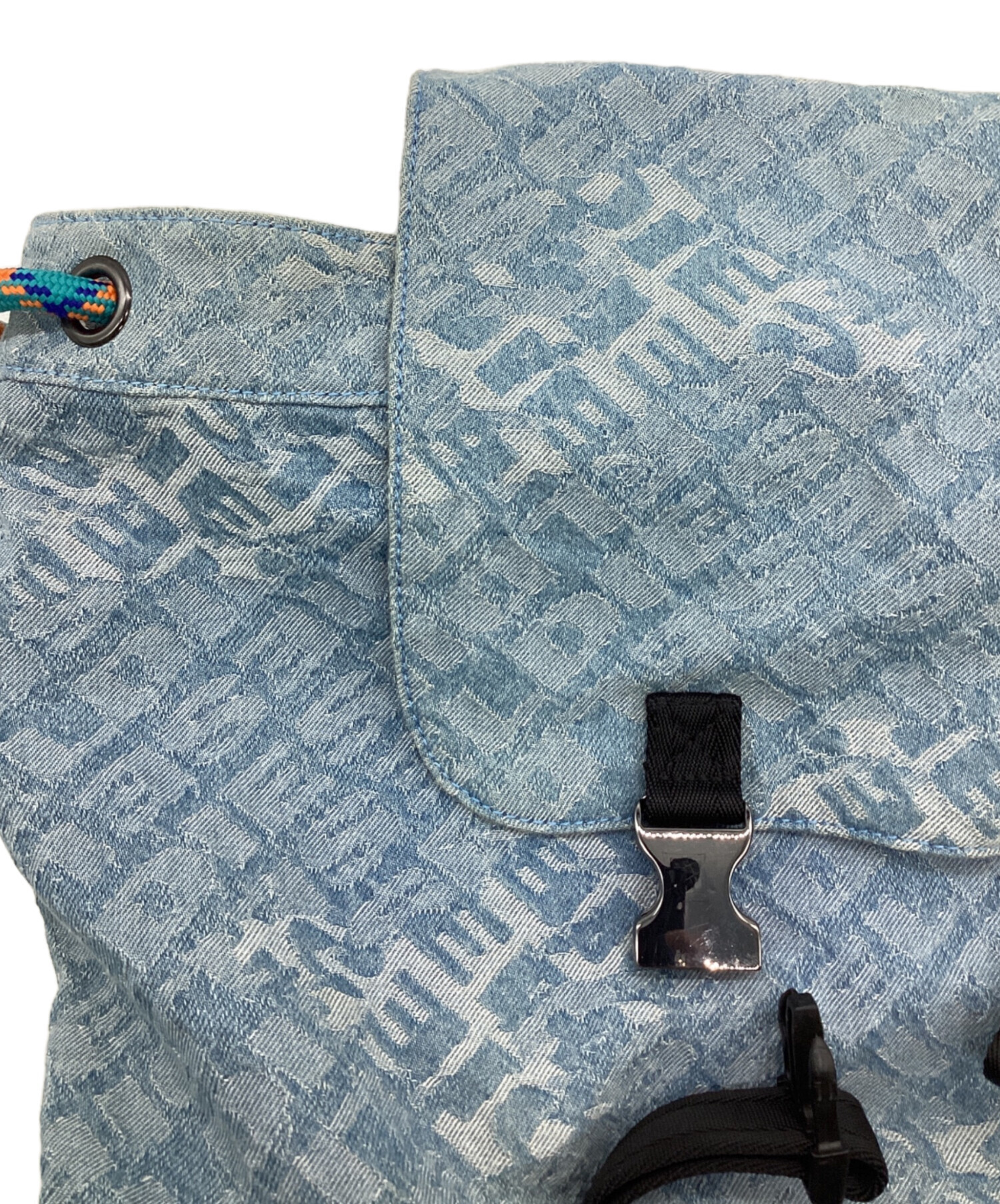 中古・古着通販】DIESEL (ディーゼル) ジャガードデニムリュック