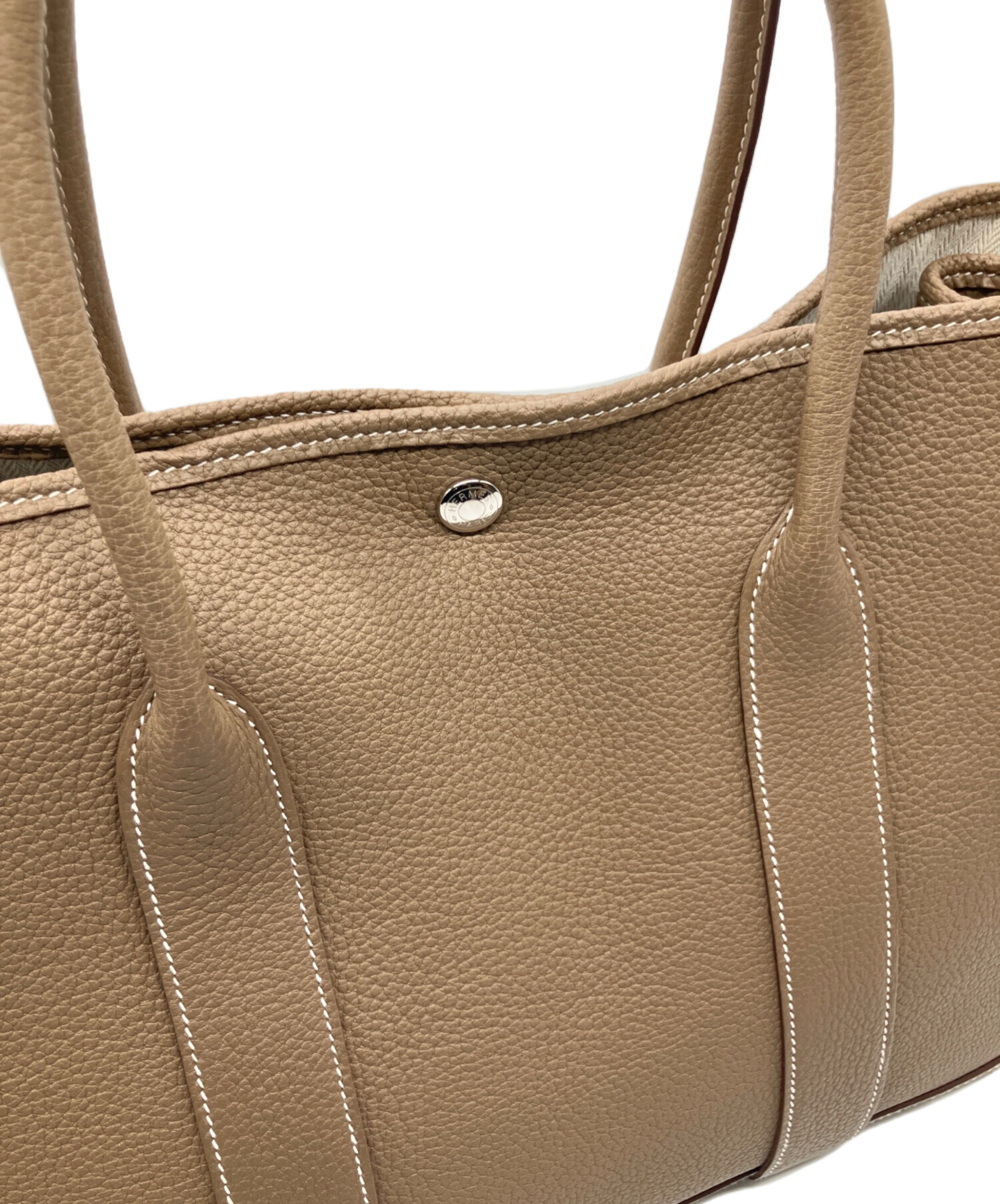 中古・古着通販】HERMES (エルメス) ガーデンパーティMM/ハンドバッグ