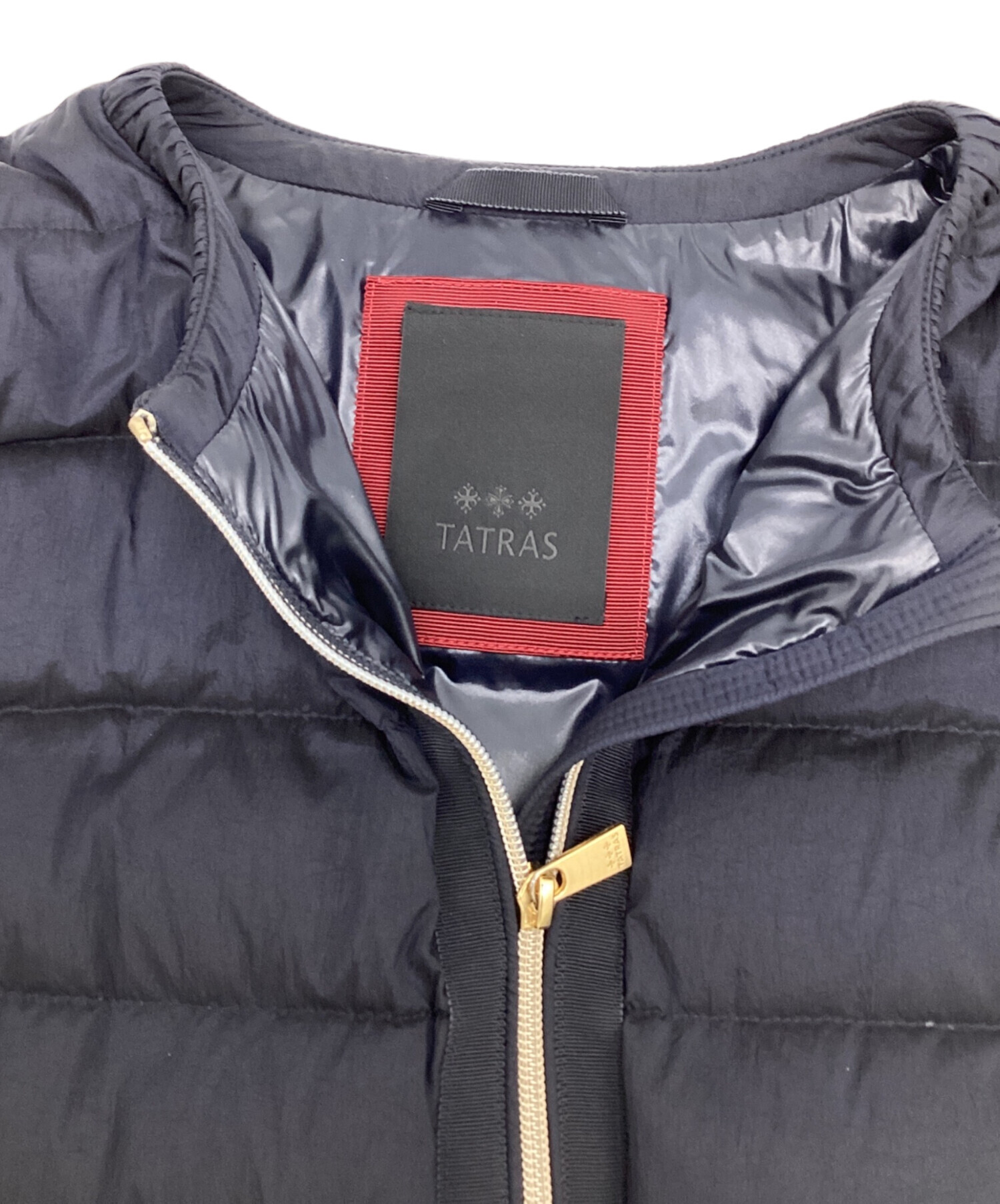 中古・古着通販】TATRAS (タトラス) ダウンジャケット ネイビー サイズ