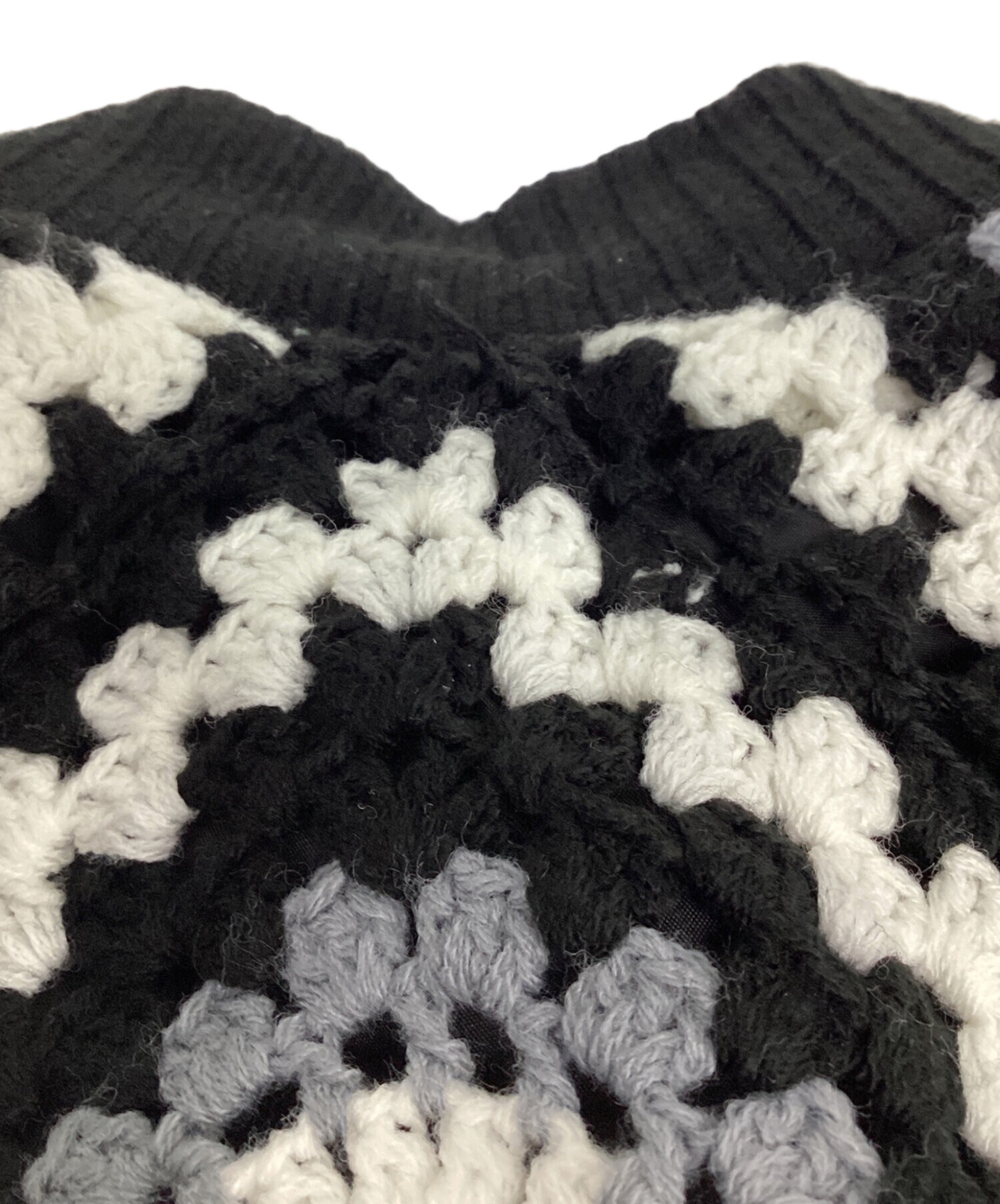 ADAMPATEK crochet knitting MA-1/クロシェ編み切替