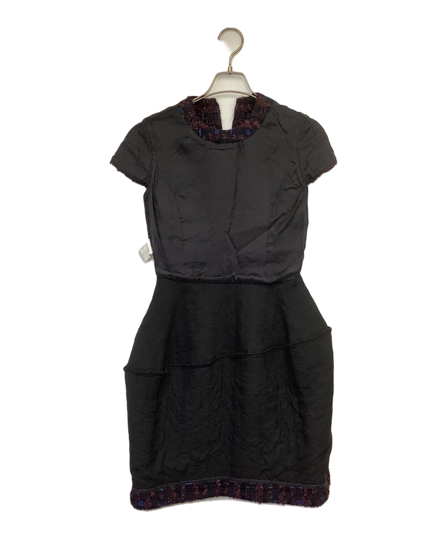 中古・古着通販】YOKO CHAN (ヨーコチャン) ワンピース ブラック