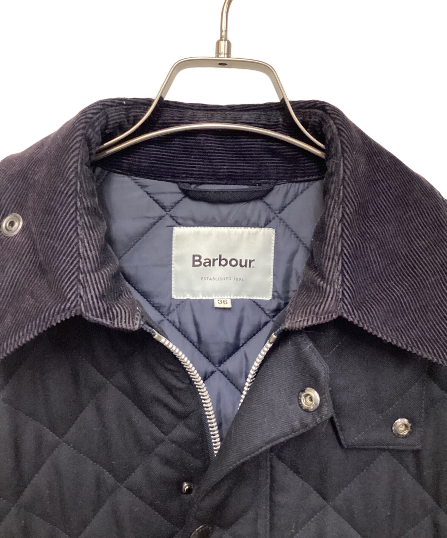 中古・古着通販】Barbour (バブアー) キルティングジャケット ネイビー
