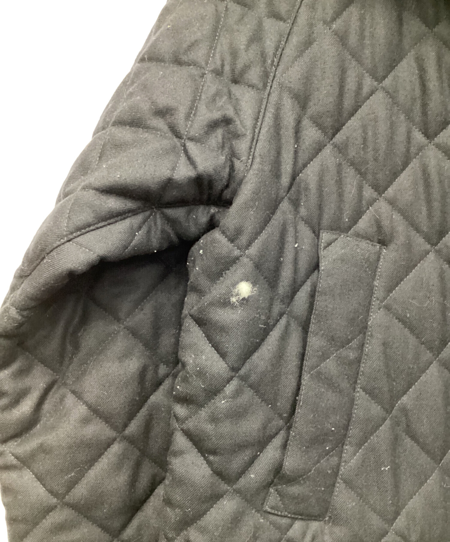 Barbour キルティングジャケット グレー 36サイズ 中古・古着通販】Barbour (バブアー) キルティングジャケット グレー