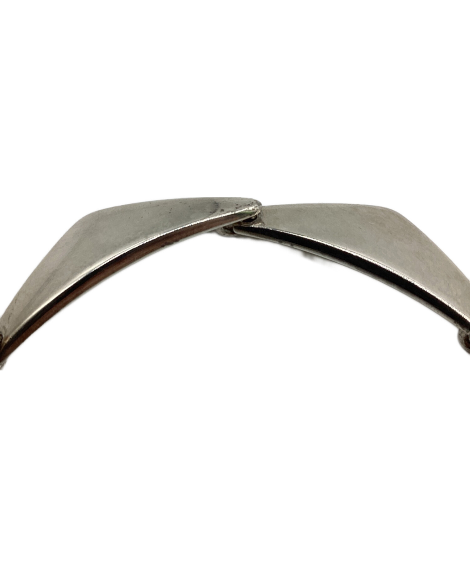 『ジョージジェンセン』メンズ・シルバーオープンエンドブレスレット ジョージジェンセン』メンズ・シルバーオープンエンドブレスレット