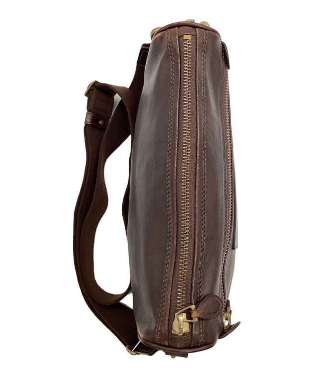 中古・古着通販】GANZO (ガンゾ) ショルダーバッグ ブラウン｜ブランド