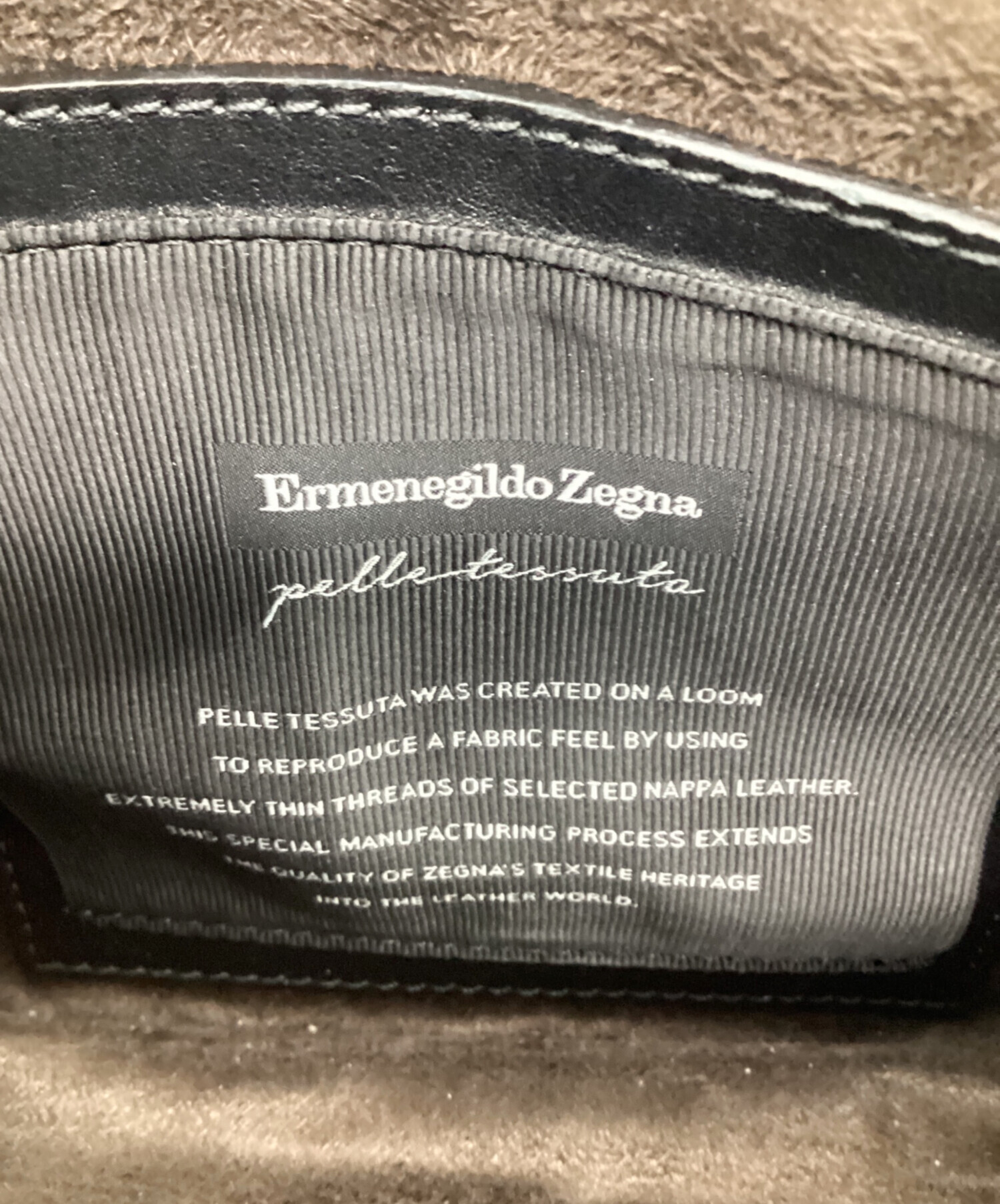 中古・古着通販】ERMENEGILDO ZEGNA (エルメネジルド・ゼニア) PELLE 