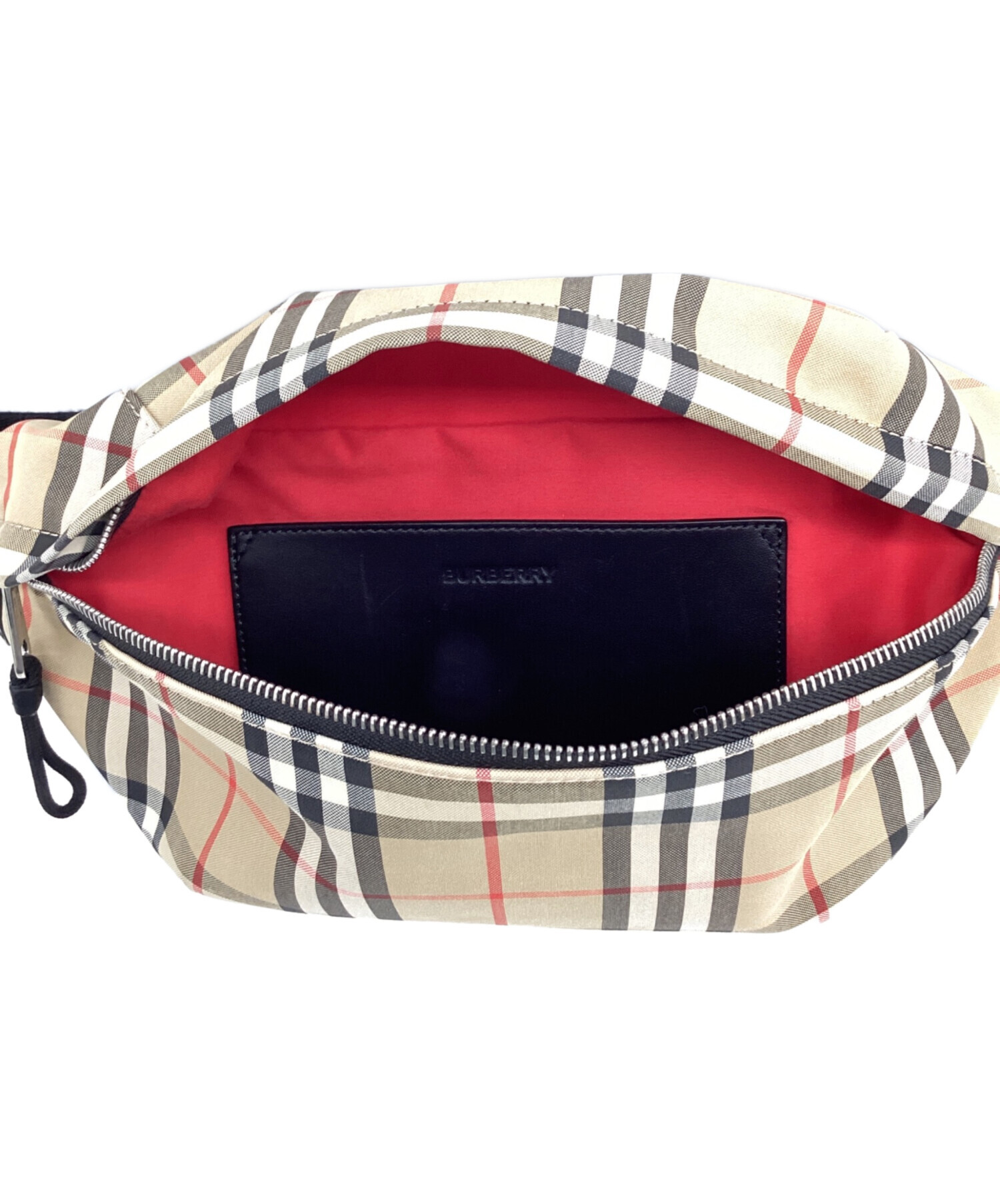 中古・古着通販】BURBERRY (バーバリー) ウエストバッグ ベージュ 