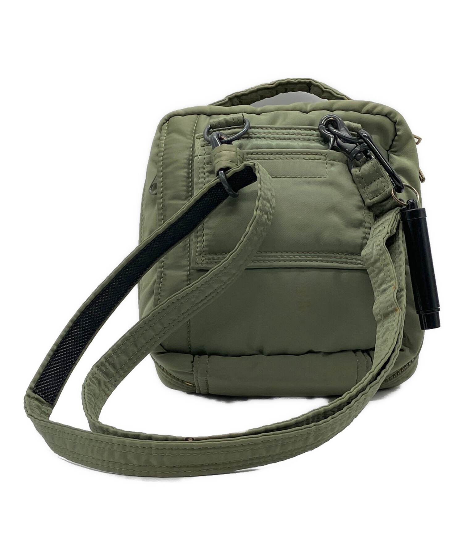 Porter ビンテージグリーンショルダーベルト無し 中古・古着通販】PORTER (ポーター) ショルダーバッグ グリーン