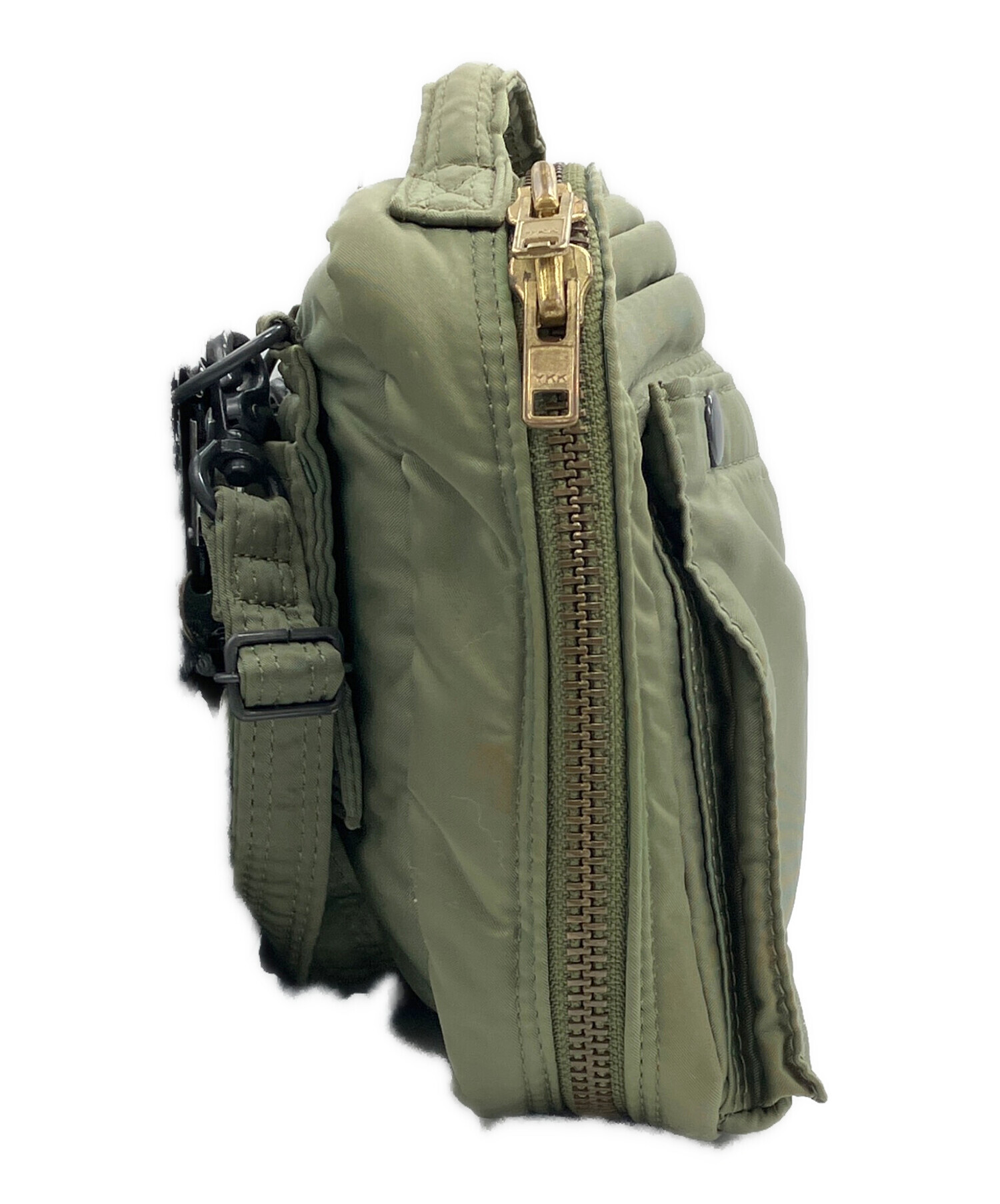 中古・古着通販】PORTER (ポーター) ショルダーバッグ グリーン