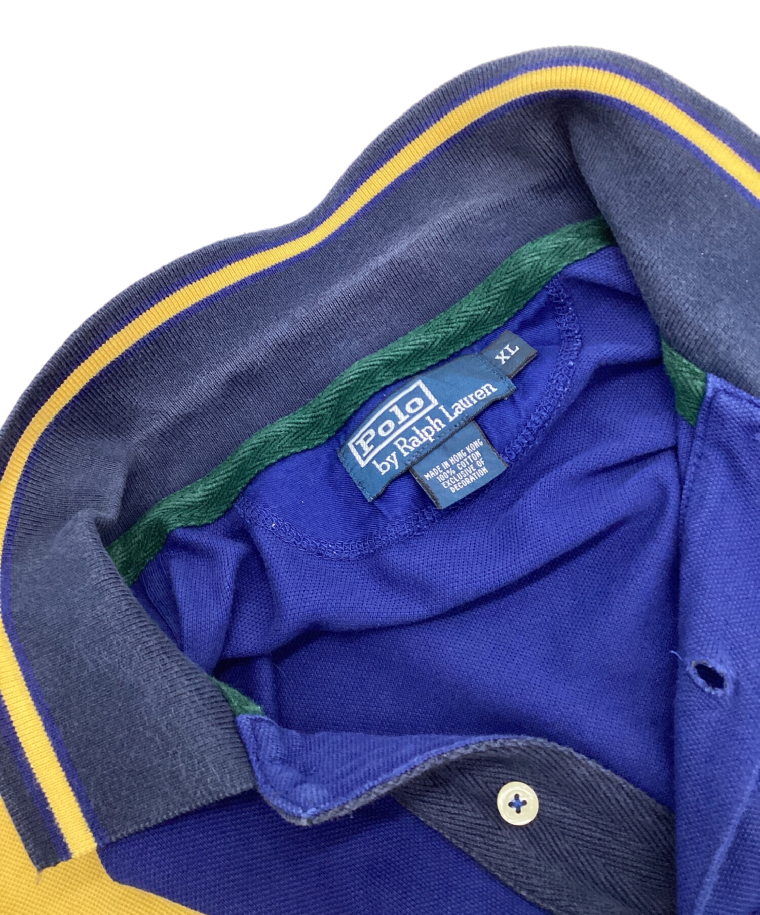 新品タグ付 POLO ラルフローレン ポロ L ブルー 中古・古着通販】Polo by RalphLauren (ポロ バイ ラルフローレン