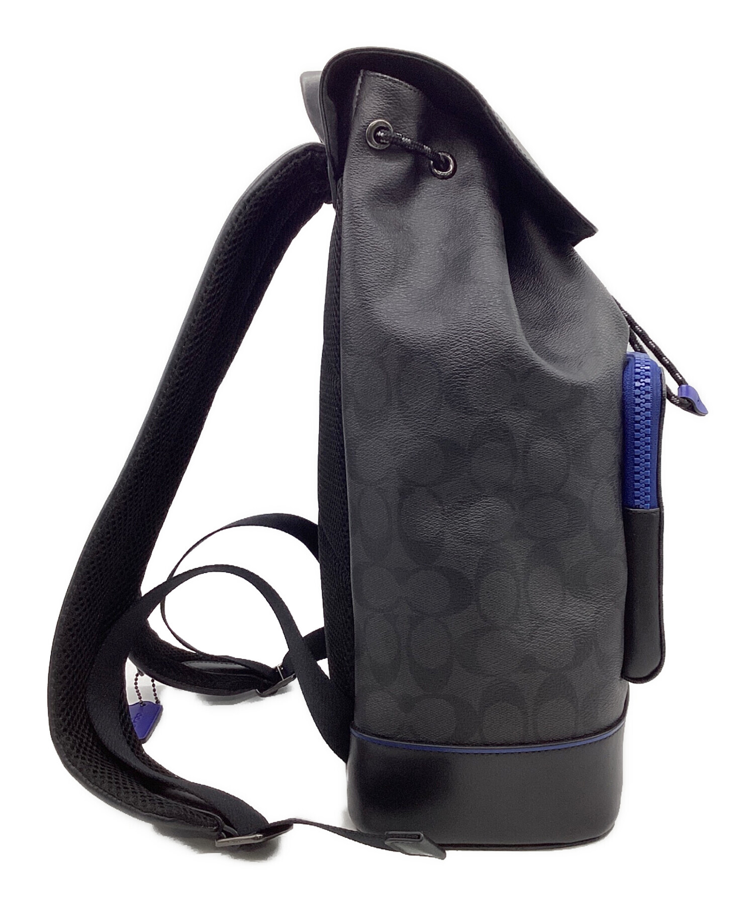 中古・古着通販】COACH (コーチ) シグネチャー レザー リュック