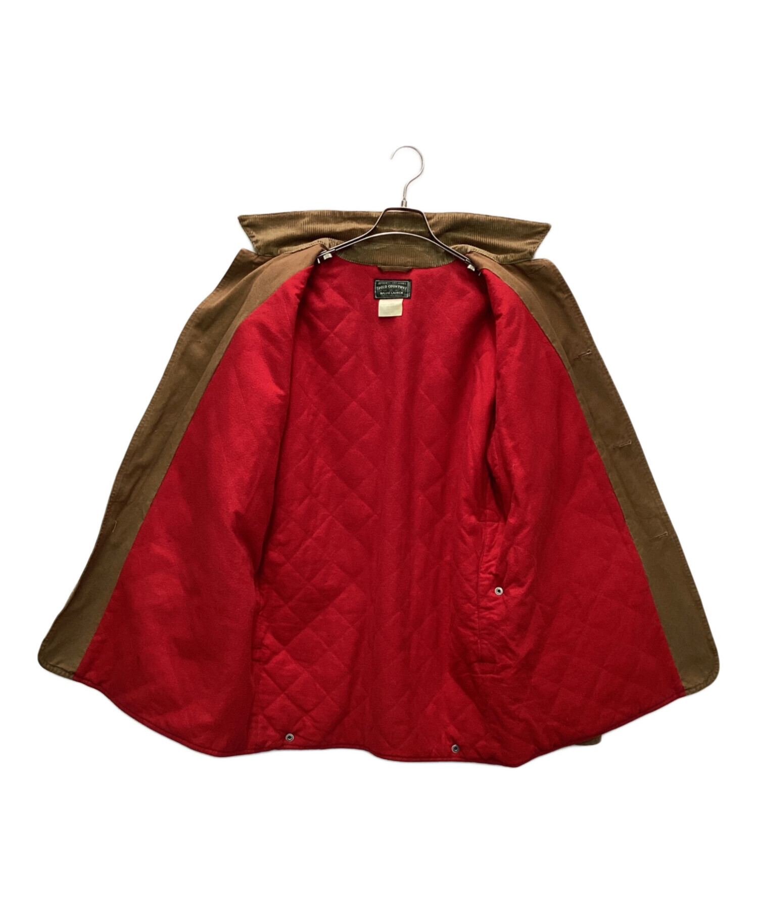 ポロカントリー ラルフローレン スウェードハンティングジャケット ブラウン M ポロカントリー ラルフローレン スウェードハンティングジャケット