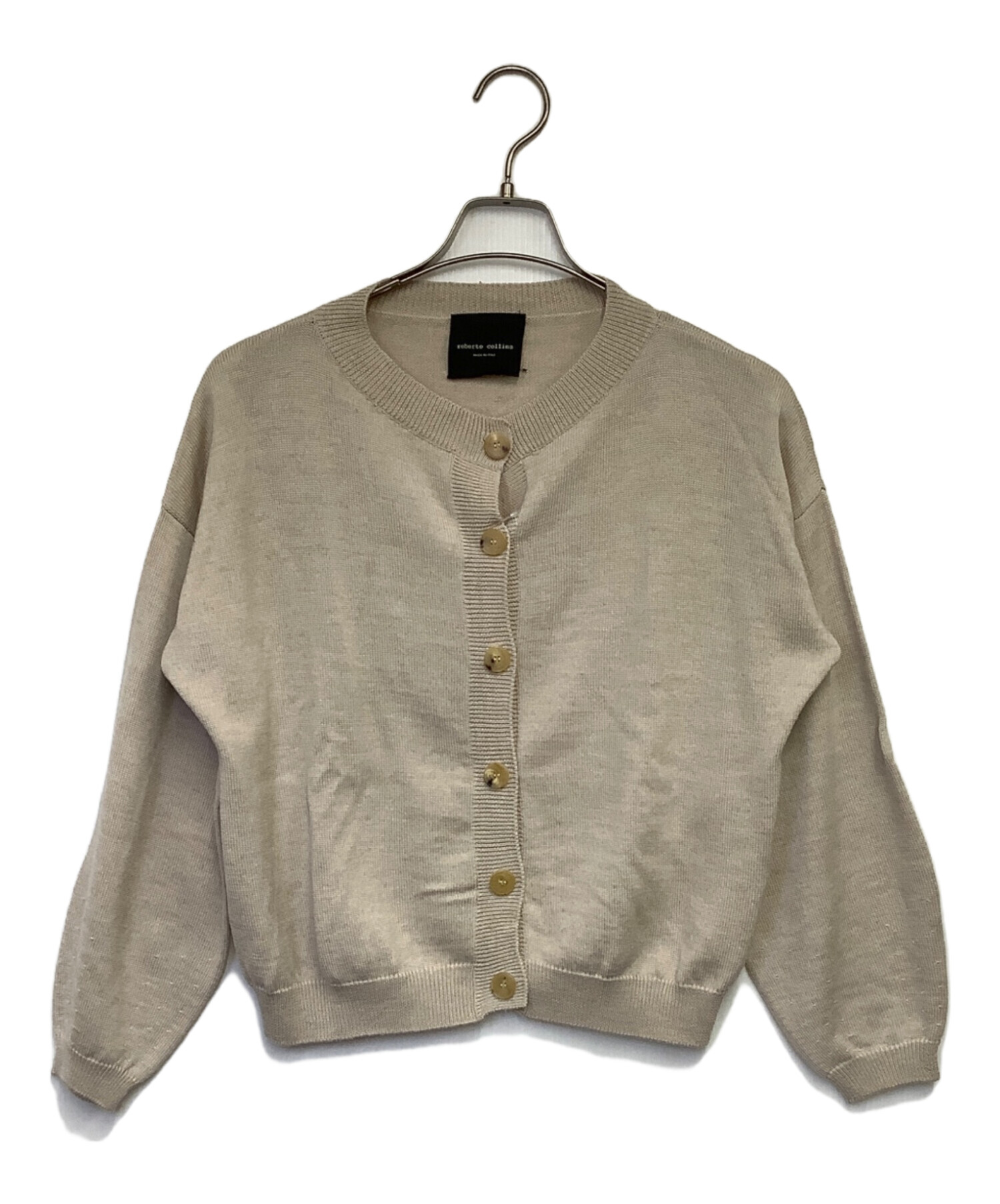 専用　ROBERTO COLLINA コットンリネンカーディガン 中古・古着通販】ROBERTO COLLINA (ロベルトコリーナ) ニット