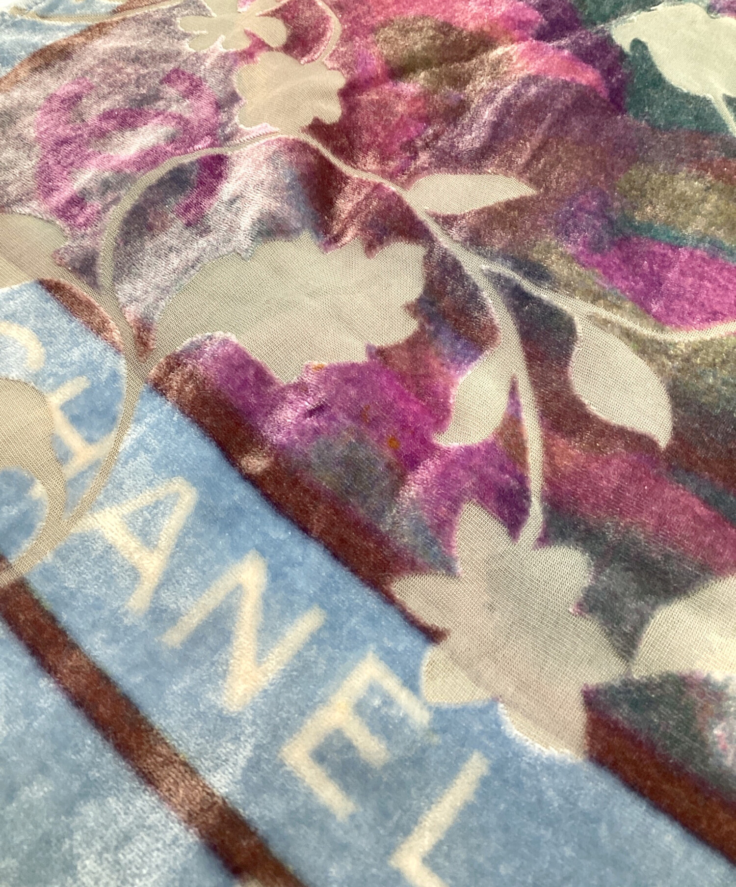 中古・古着通販】CHANEL (シャネル) ストール パープル