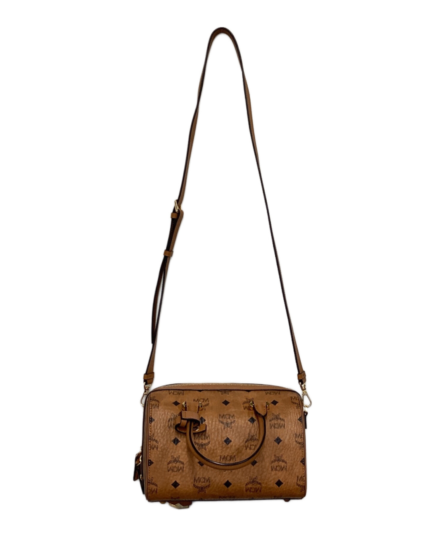 中古・古着通販】MCM (エムシーエム) エッセンシャルボストンバッグ 