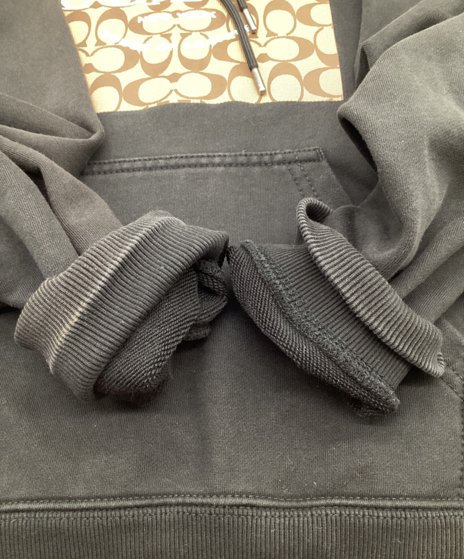 中古・古着通販】COACH (コーチ) シグネチャー プルオーバーパーカー