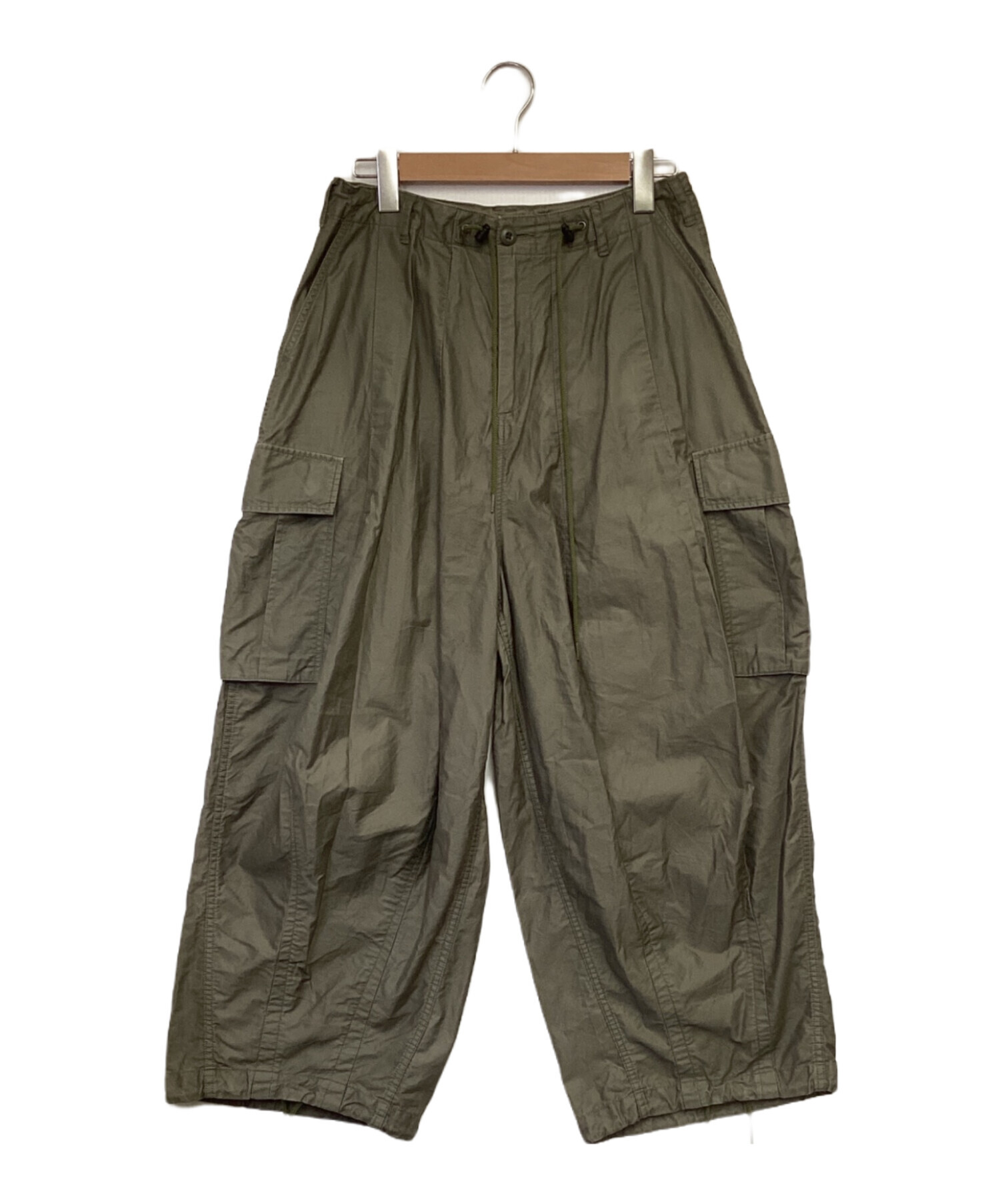 最終値下げ　Needles ヒザデルカーゴパンツ　カーキ　 M 中古・古着通販】Needles (ニードルズ) H.D Pant-BDU（ヒザデルカーゴ