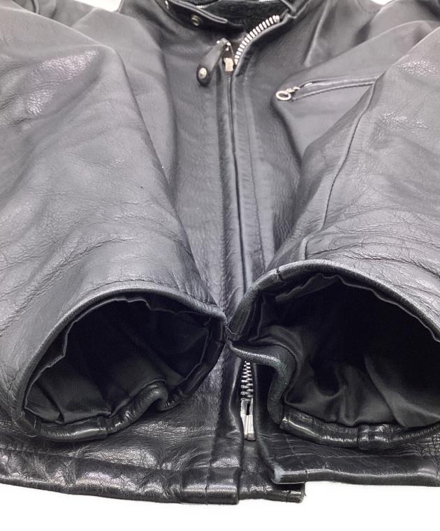 中古・古着通販】Schott (ショット) シングルライダース 141 ブラック