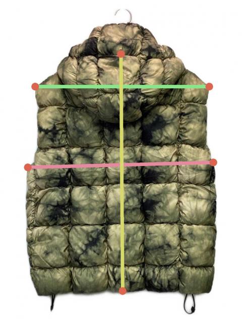 中古・古着通販】DIESEL (ディーゼル) W-RALLE-SL 中綿ベスト グリーン