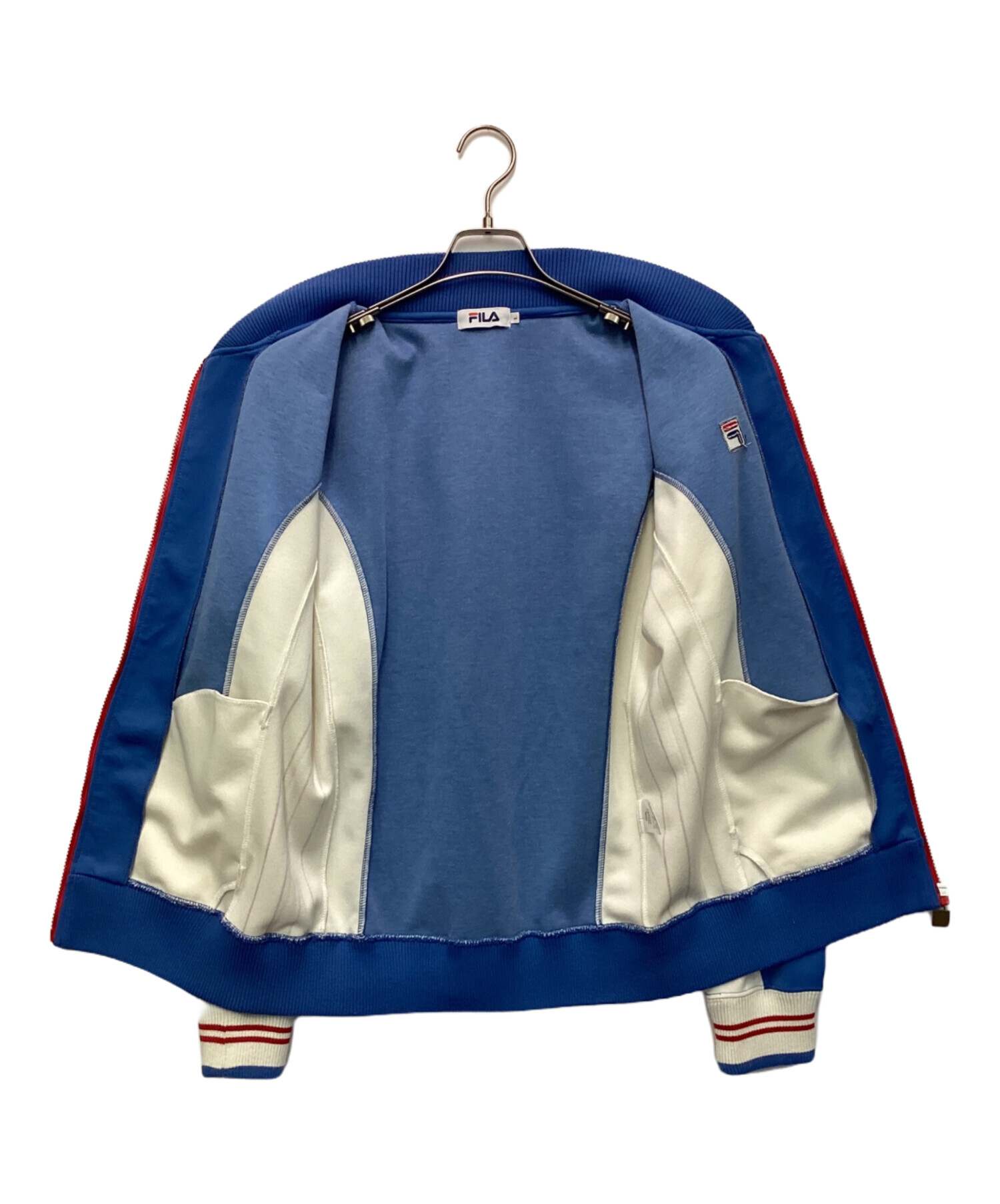 中古・古着通販】FILA (フィラ) トラックジャケット スカイブルー