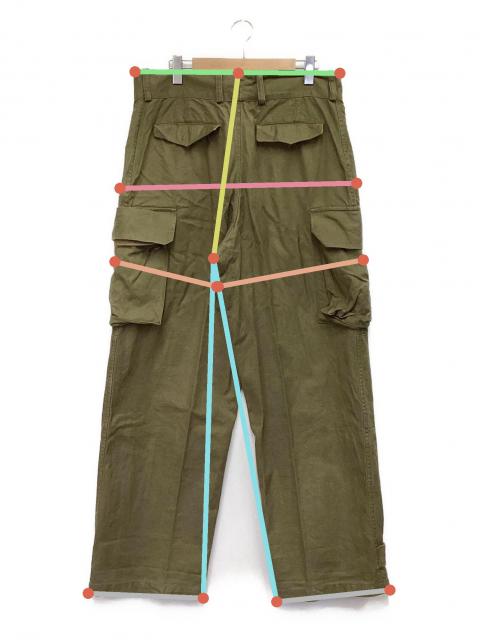 ツコ　フランス軍M47 UTAH前期　35 グリーン　カーゴパンツ WAIPER.inc ワイパーインク フランス軍 M-47 カーゴパンツ 前期型