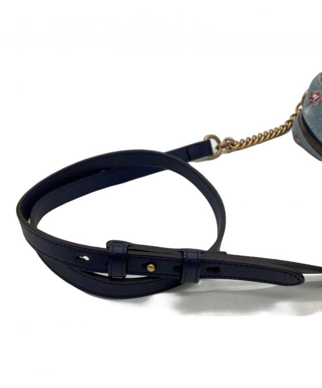 中古・古着通販】GUCCI (グッチ) GGマーモント デニム チェーン 