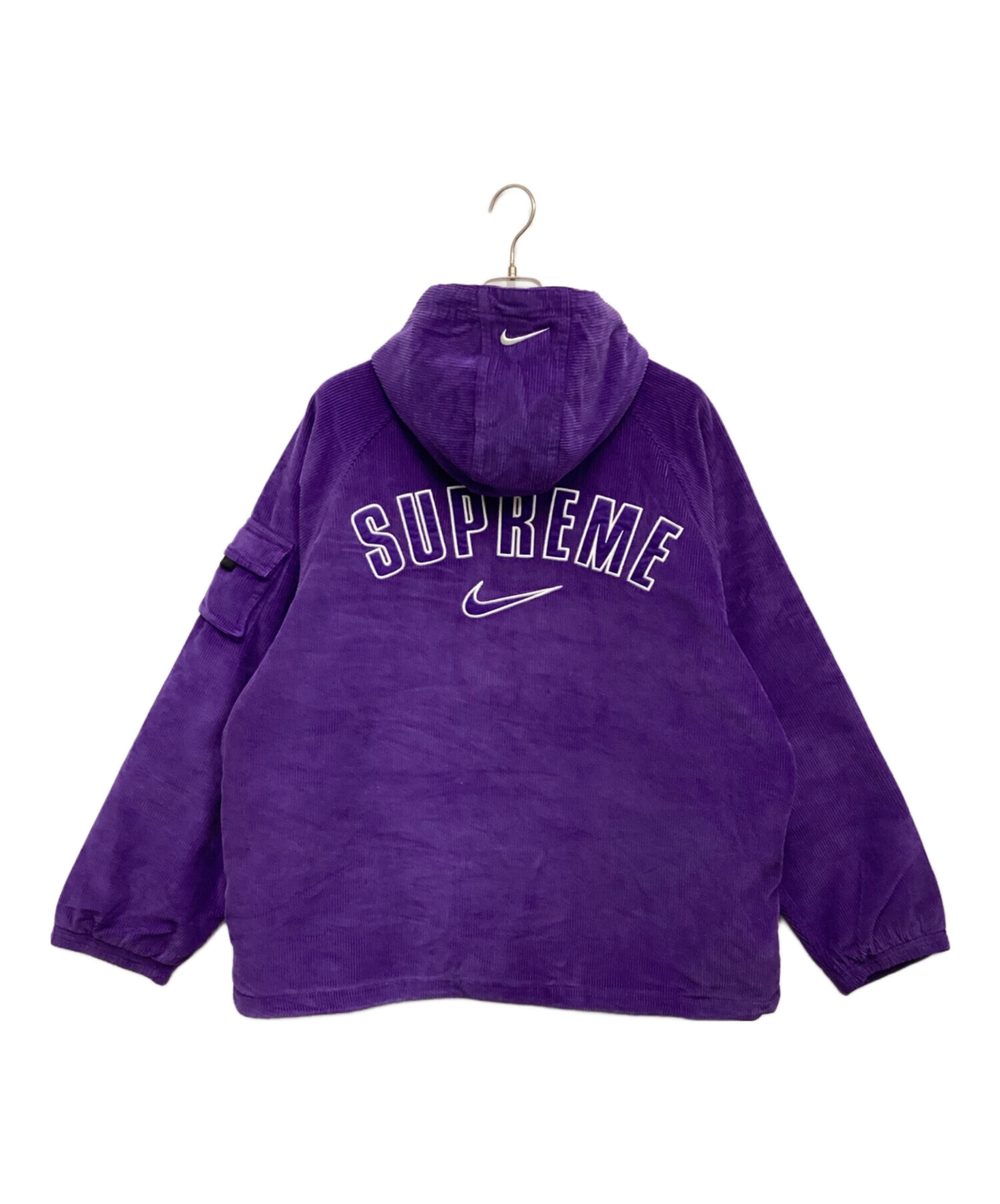 ⭐︎Supreme コーデュロイ ジャンパー パープル 中古・古着通販】NIKE (ナイキ) SUPREME (シュプリーム) Arc Corduroy