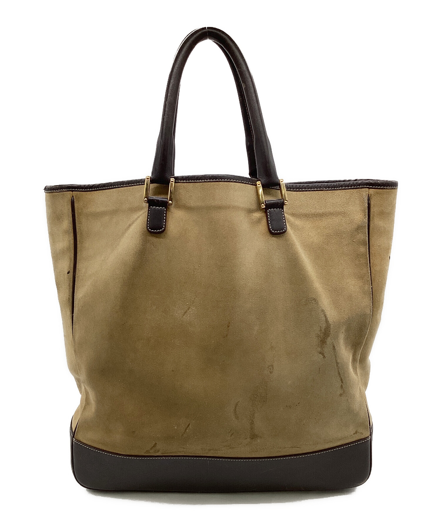 中古・古着通販】LOEWE (ロエベ) トートバッグ ブラウン｜ブランド 