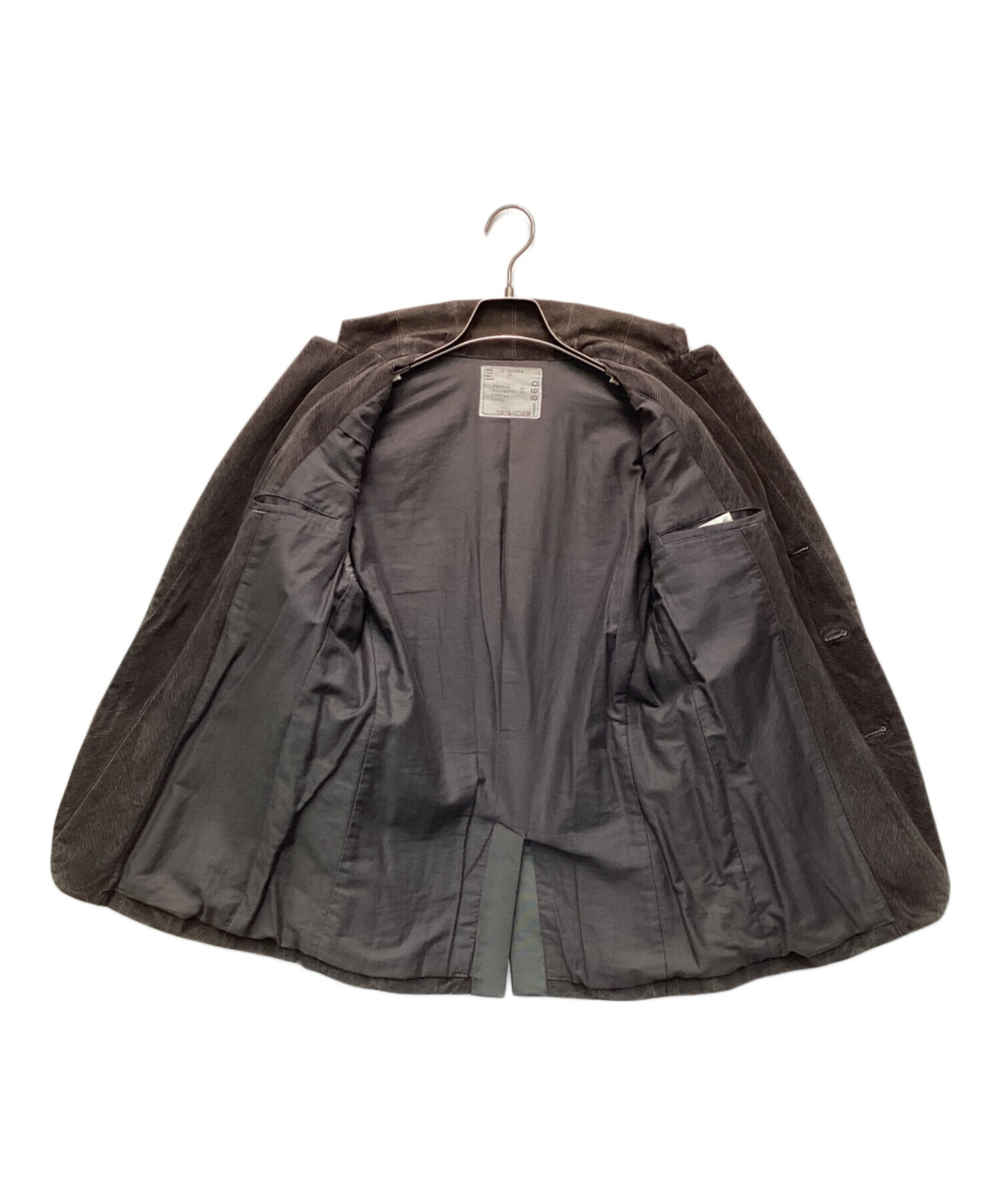 中古・古着通販】sacai (サカイ) テーラードジャケット ブラウン