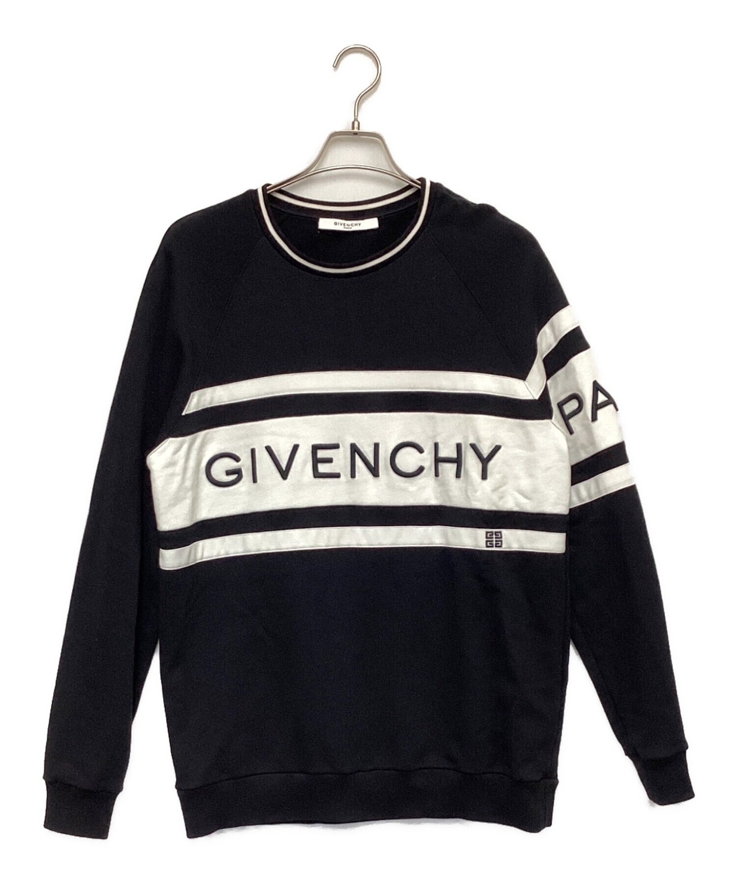 中古・古着通販】GIVENCHY (ジバンシィ) ロゴ クルーネック スウェット 