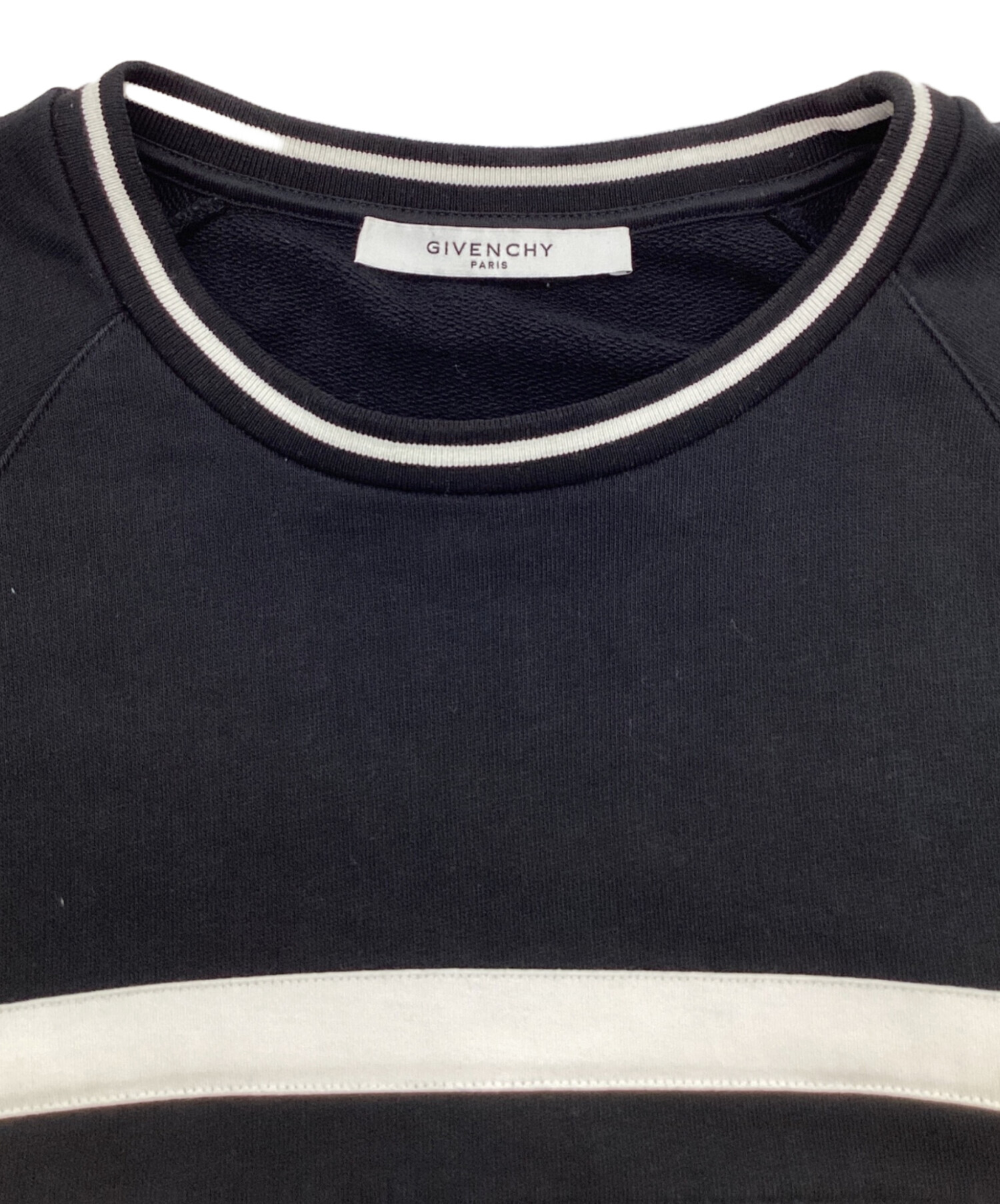中古・古着通販】GIVENCHY (ジバンシィ) ロゴ クルーネック スウェット 