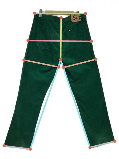 中古・古着通販】SUPREME (シュプリーム) コーデュロイパンツ グリーン