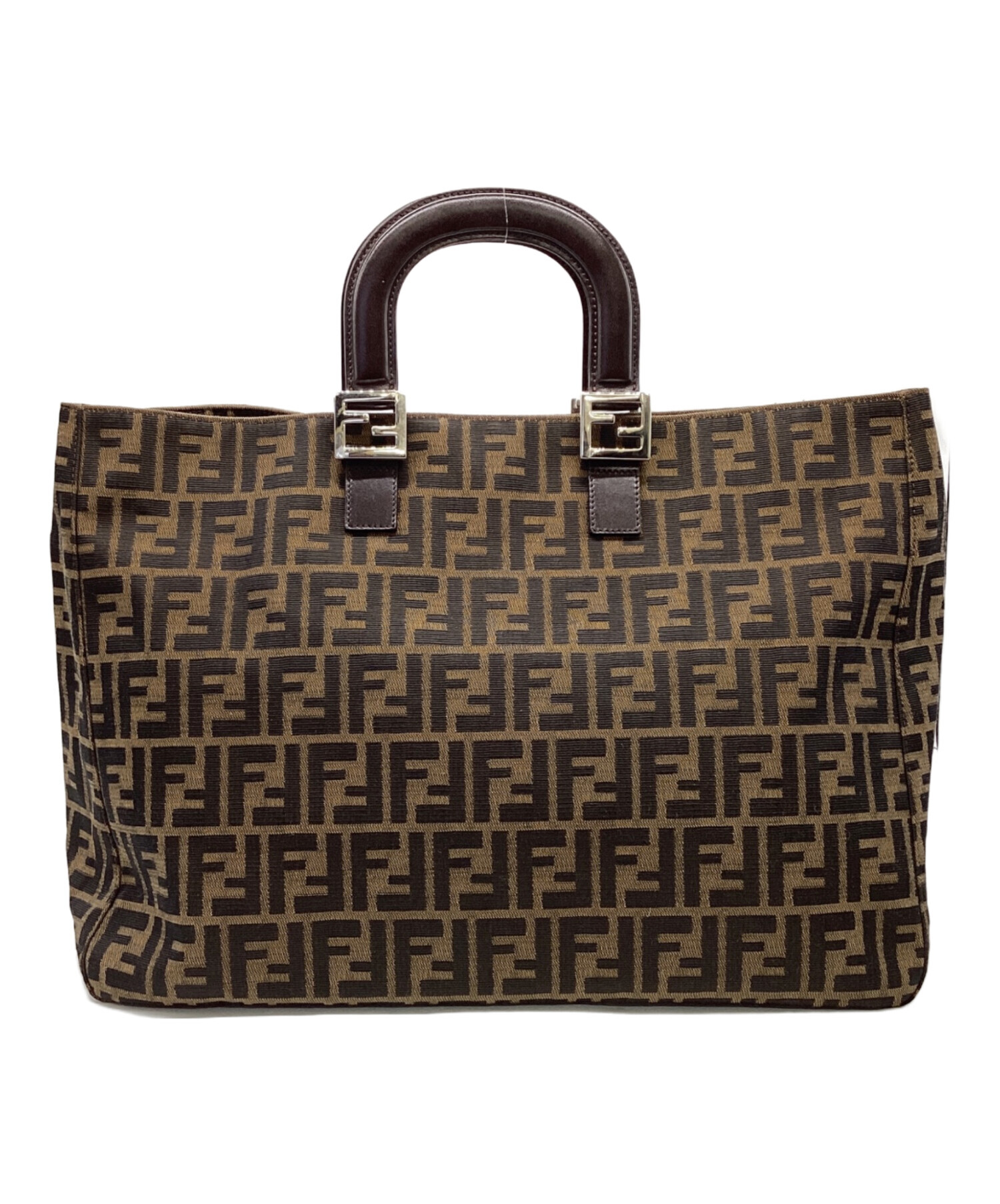 中古・古着通販】FENDI (フェンディ) ズッカ キャンバス ハンドバッグ 